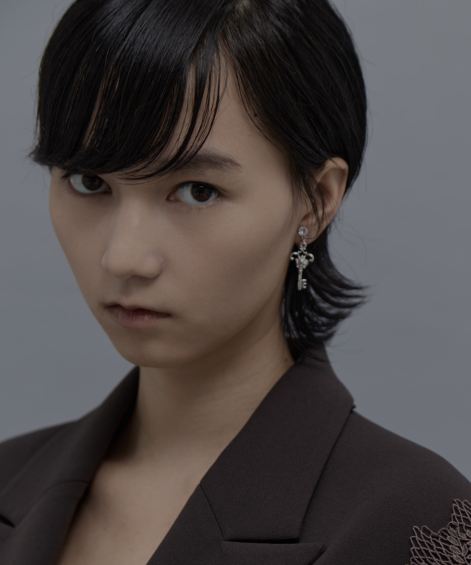 key ＆ lock earrings tanakadaisuke