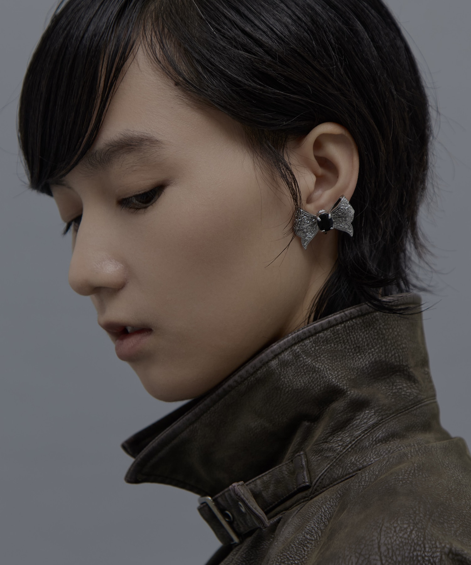 ribbon bijou earrings tanakadaisuke