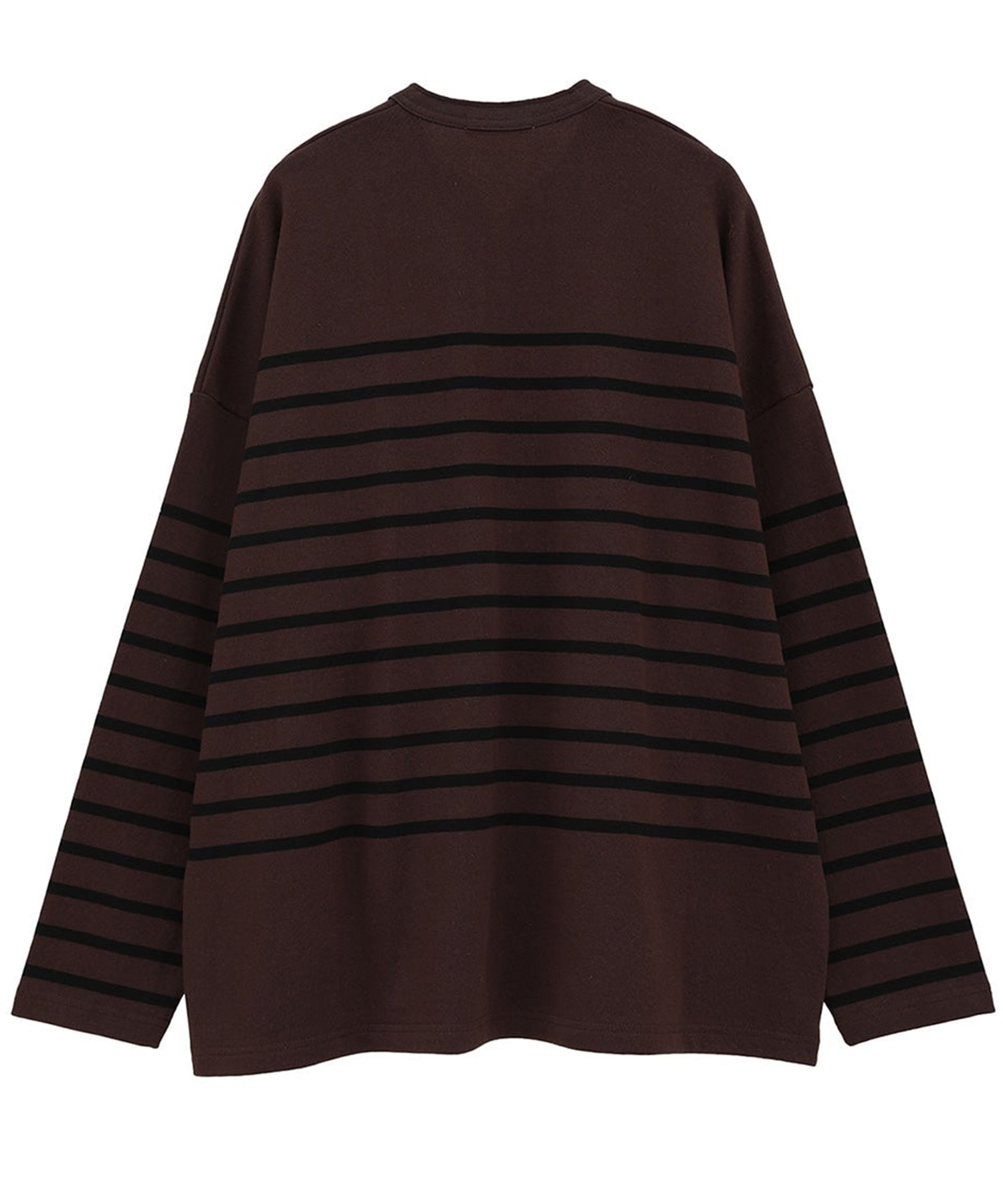 WIDE HENRY NECK BORDER TOPS CLANE