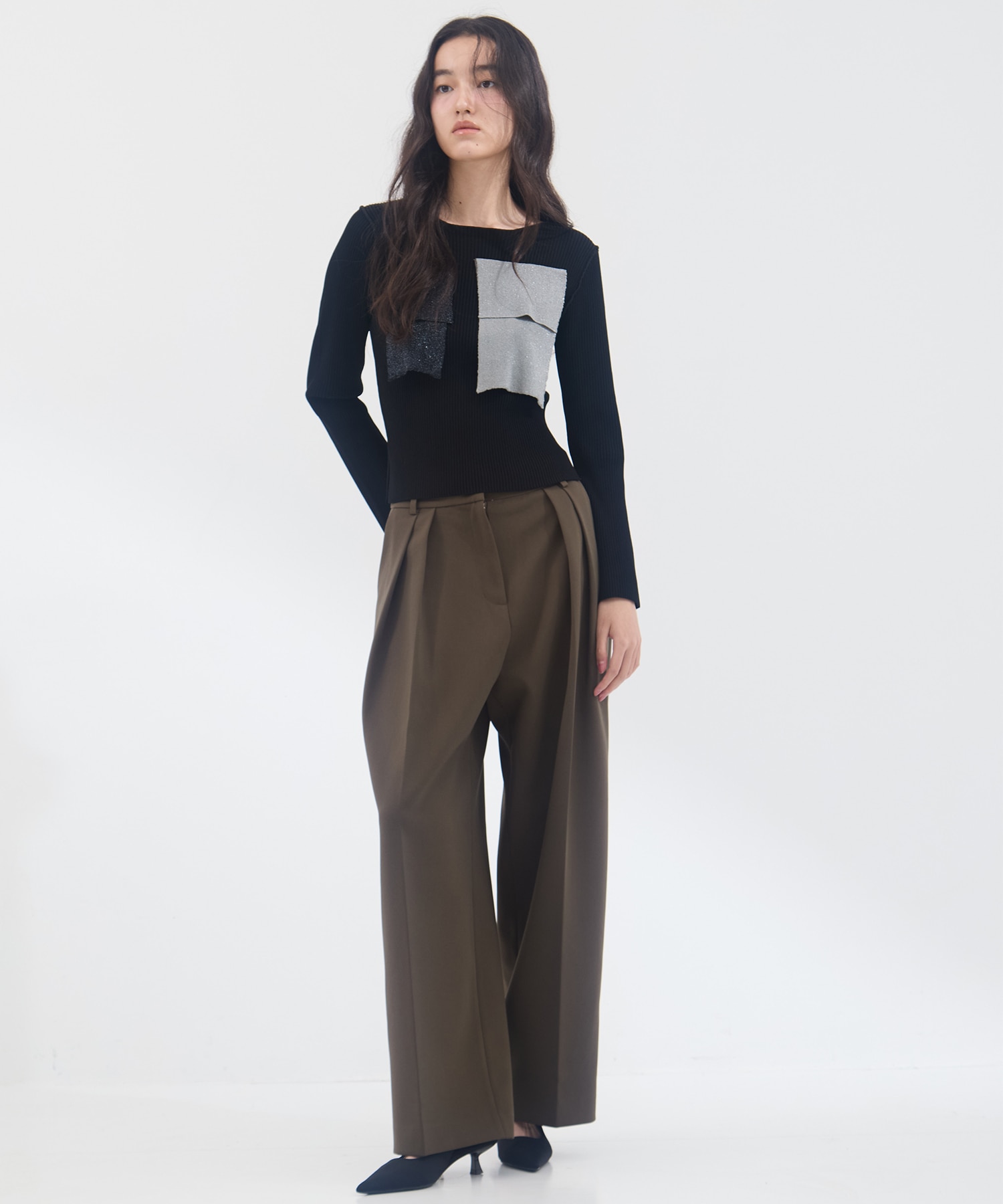 別注CREW NECK RIB KNIT kotohayokozawa