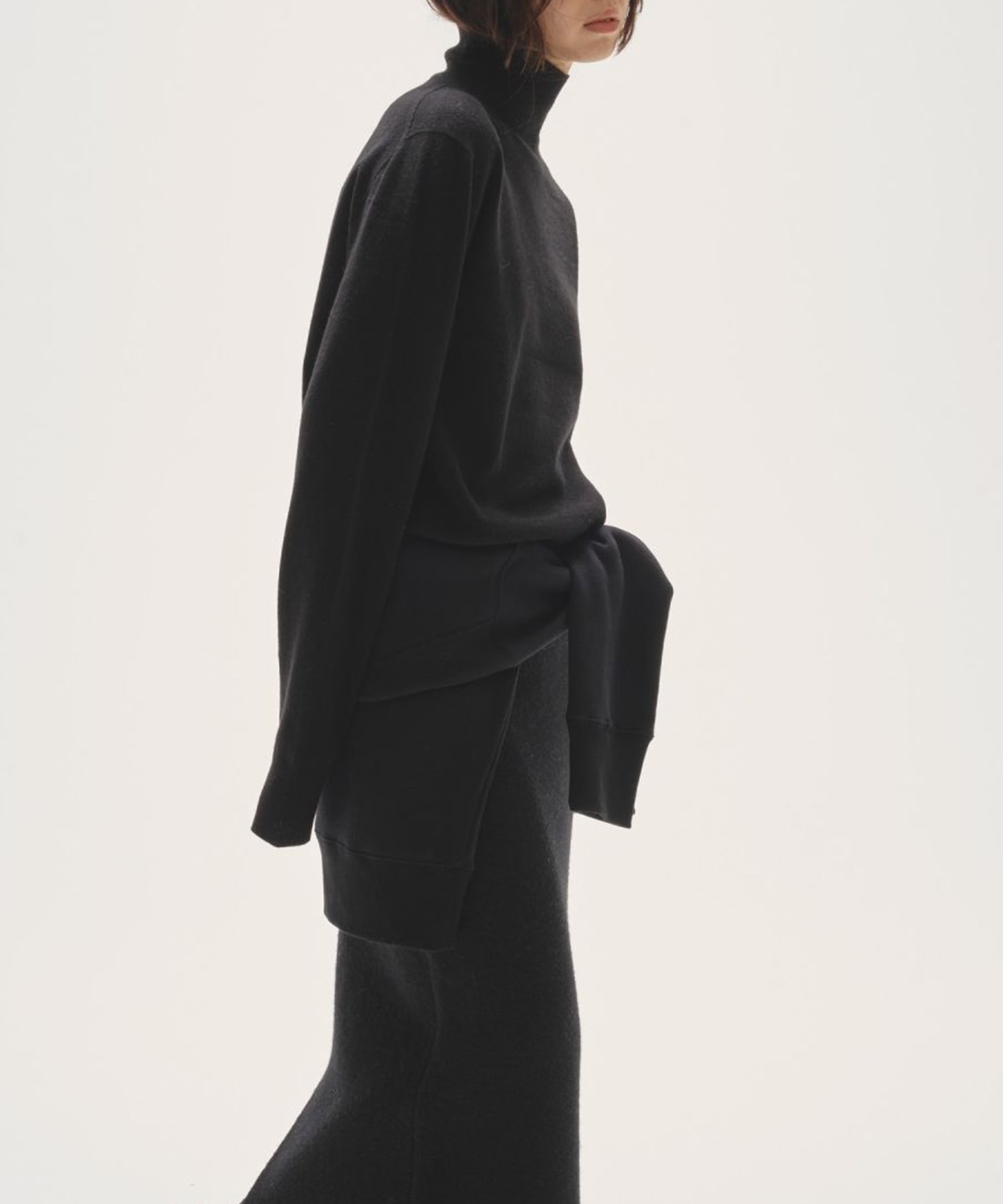 Wool Cashmere Turtle Knit TODAYFUL