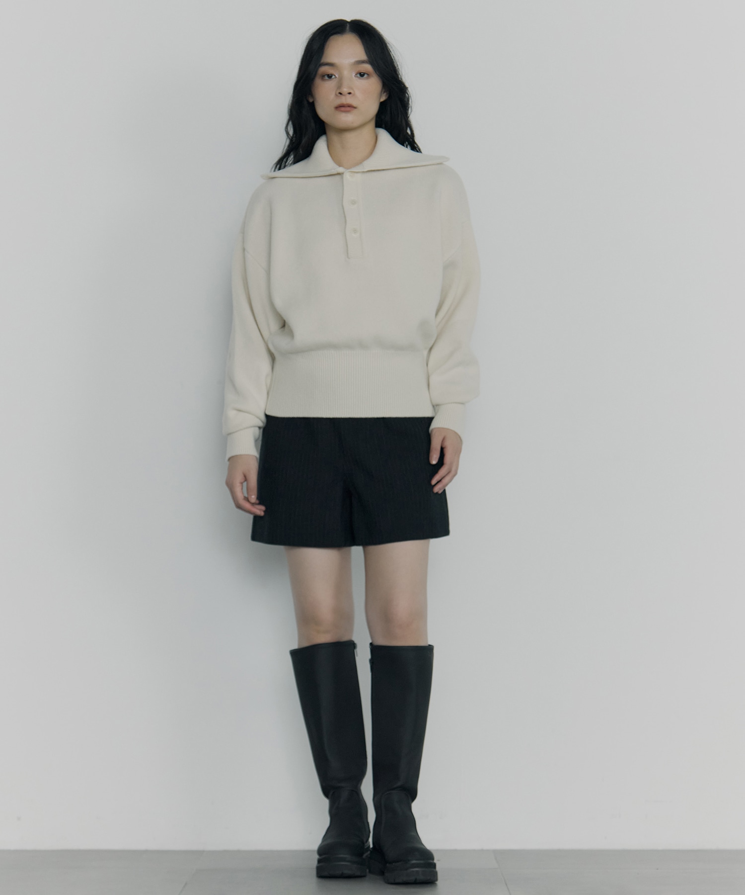 別注 SAILOR COLLAR KNIT ROUTINE