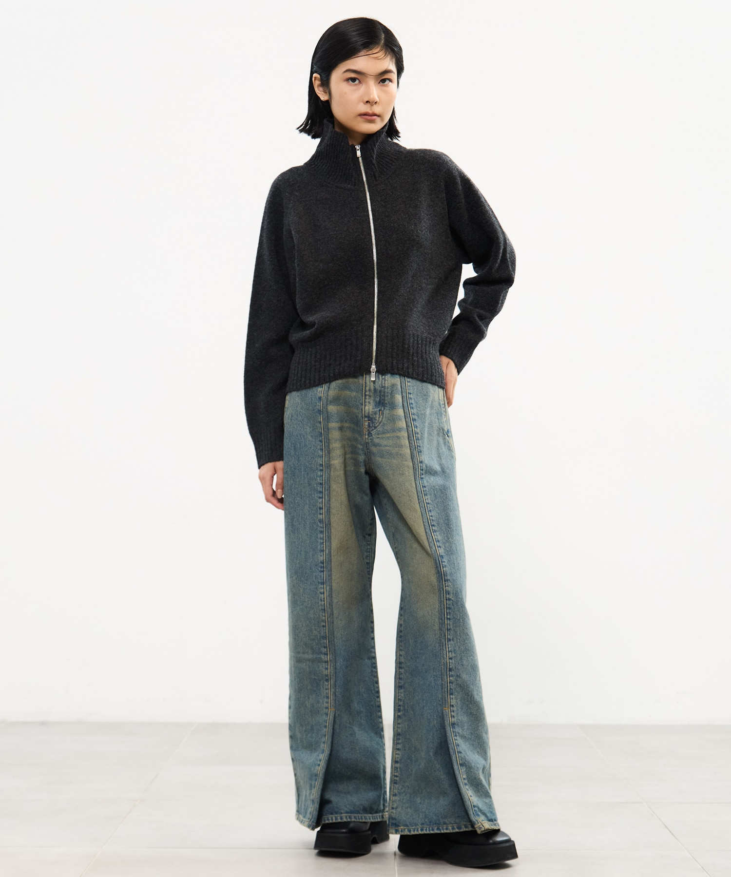 Cashmere Wool Drivers Knit STUDIOUS