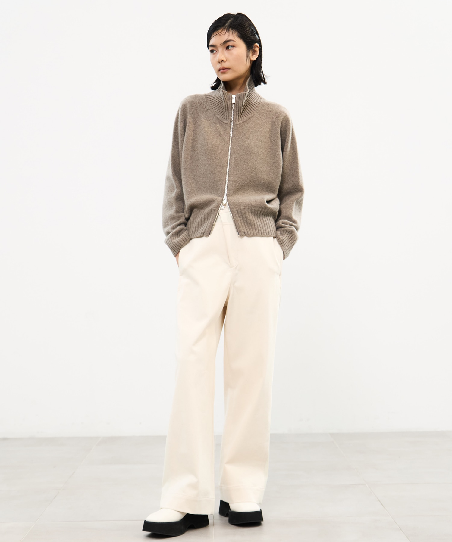 Cashmere Wool Drivers Knit STUDIOUS