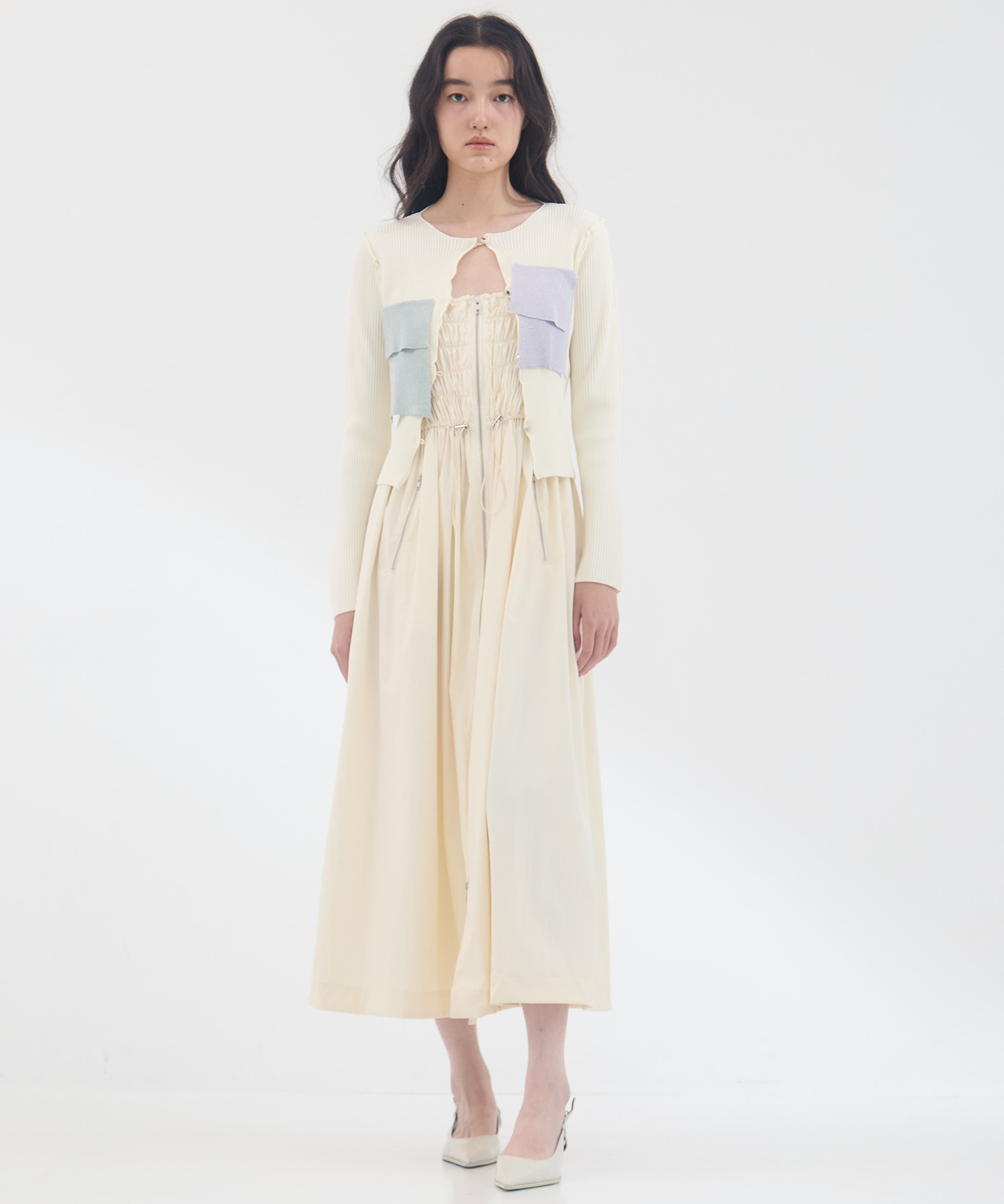 別注 RIB KNIT CARDIGAN kotohayokozawa