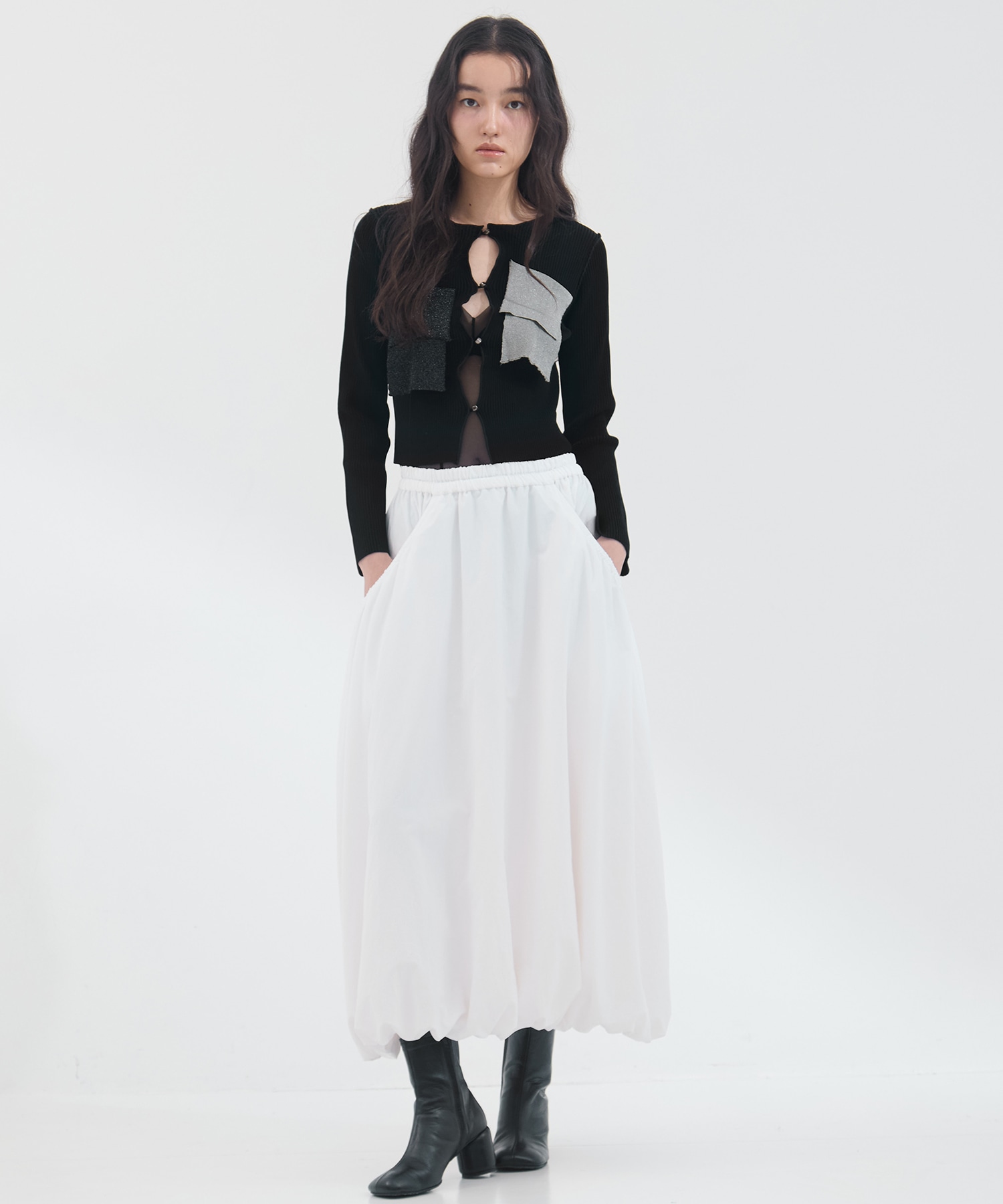 別注 RIB KNIT CARDIGAN kotohayokozawa