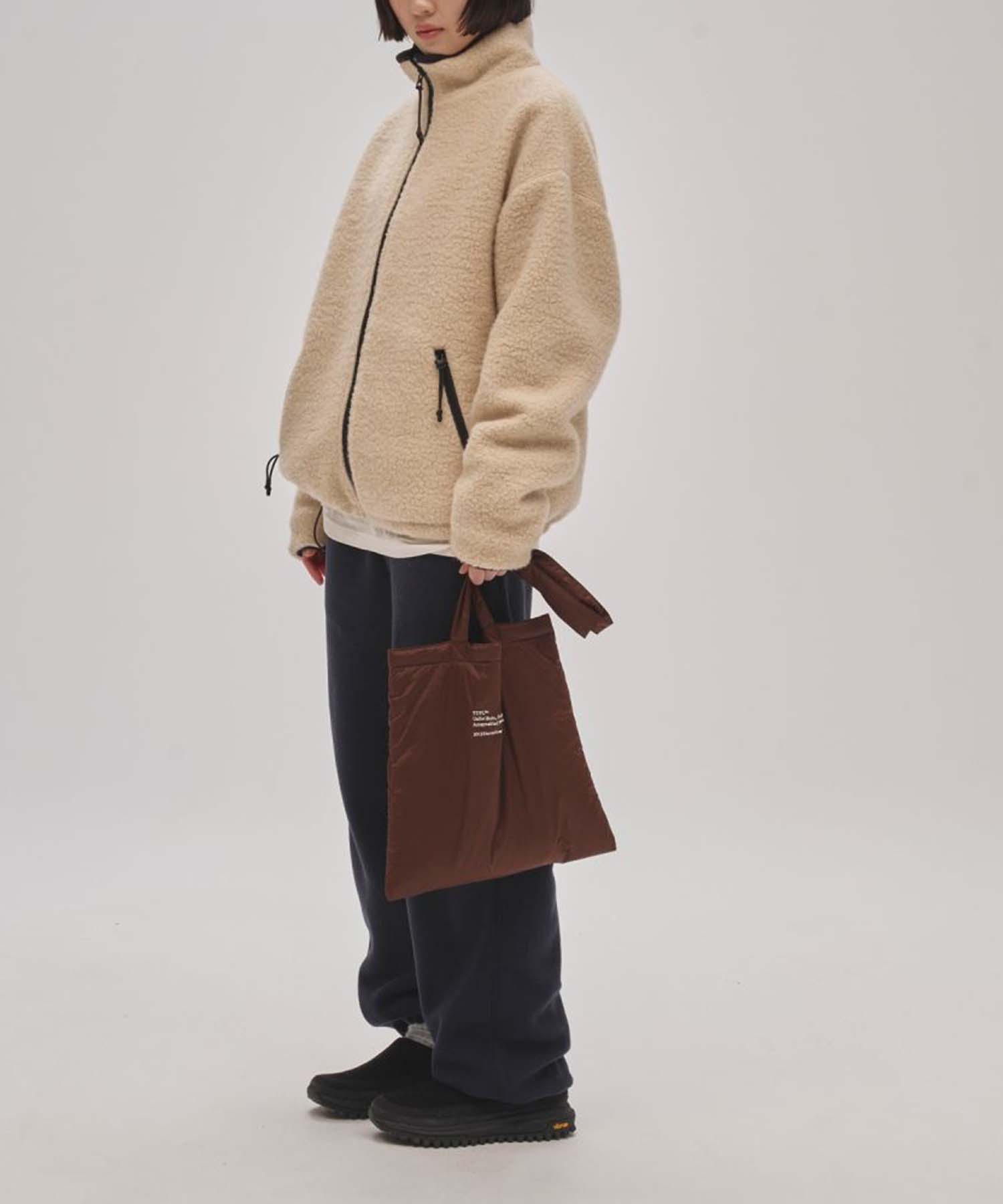 Wool Boa Zip Jacket TODAYFUL