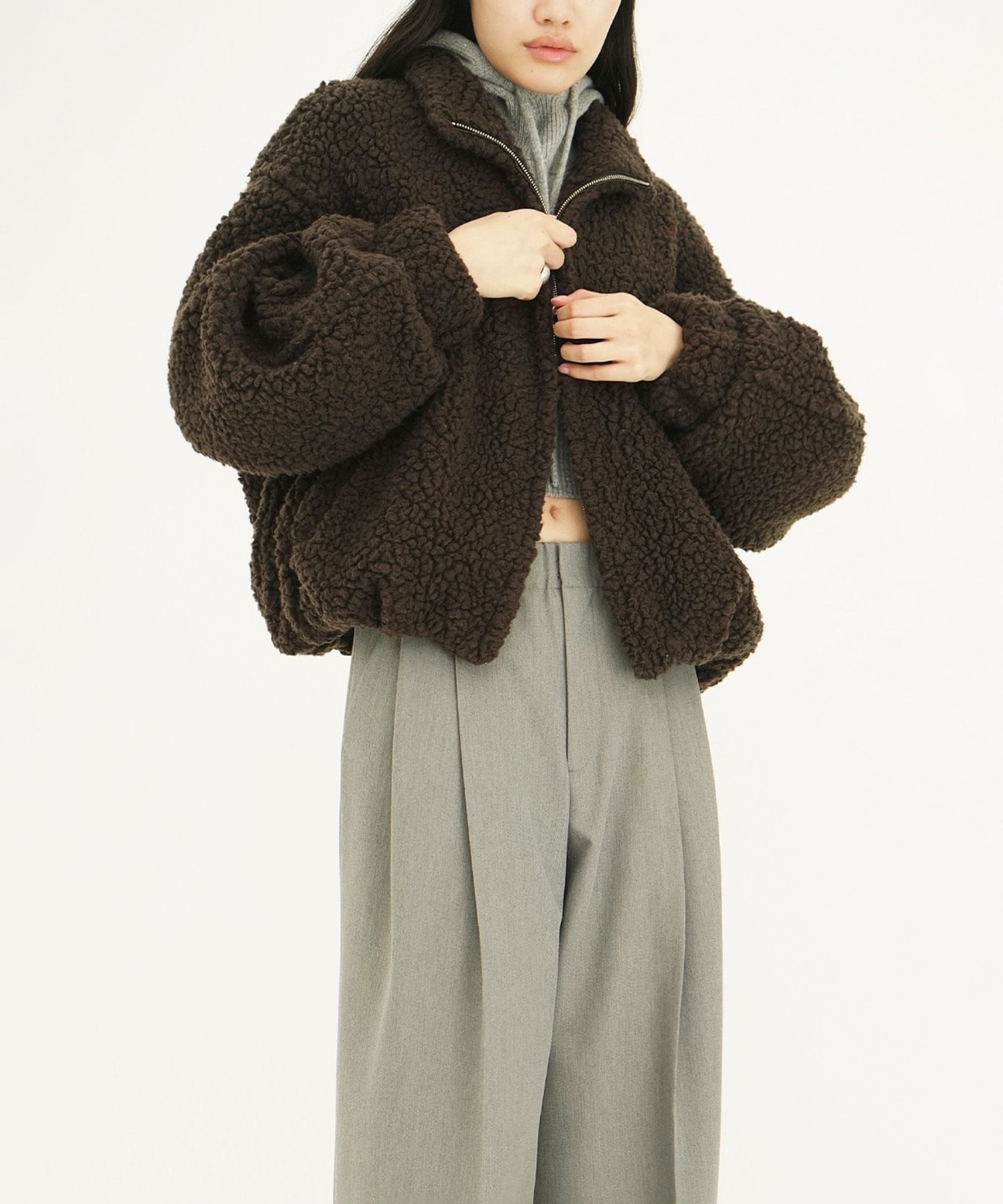 BALLOON BOA BLOUSON CLANE