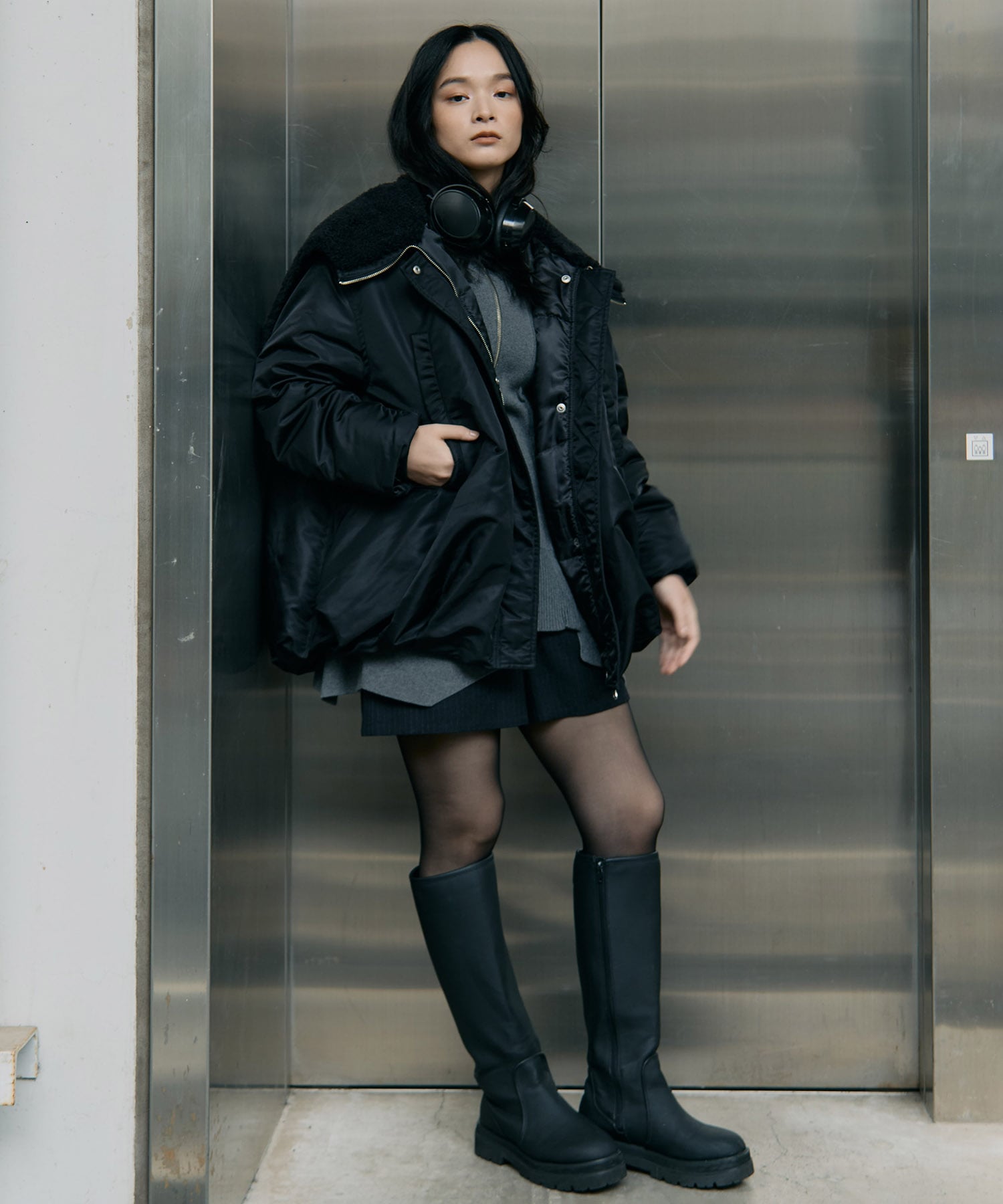 【WEB先行発売】別注BALLOON DESIGN HOODED N3B CLANE