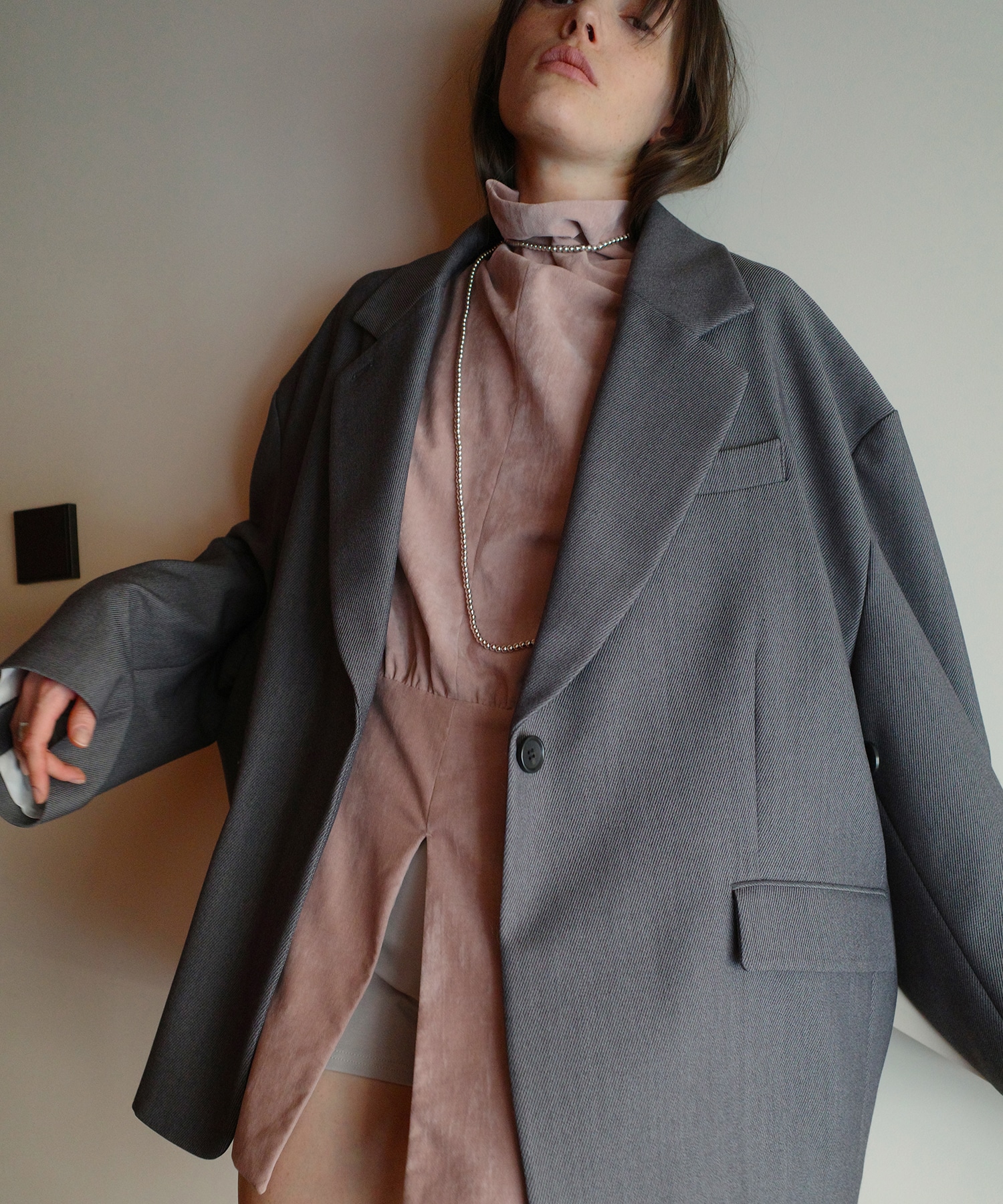 2WAY TAILORED OVER JACKET CLANE