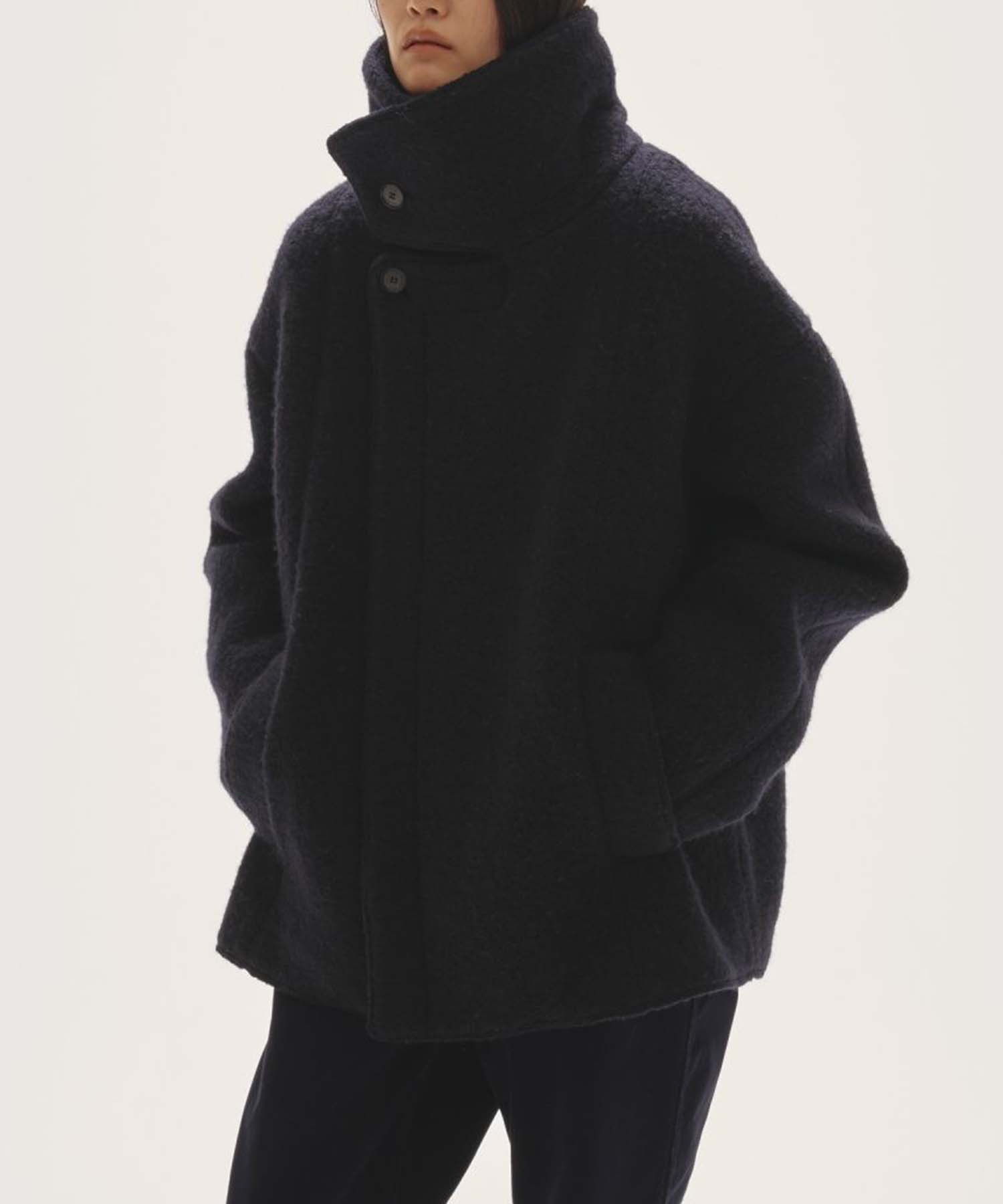 Standcollar Boucle Jacket TODAYFUL