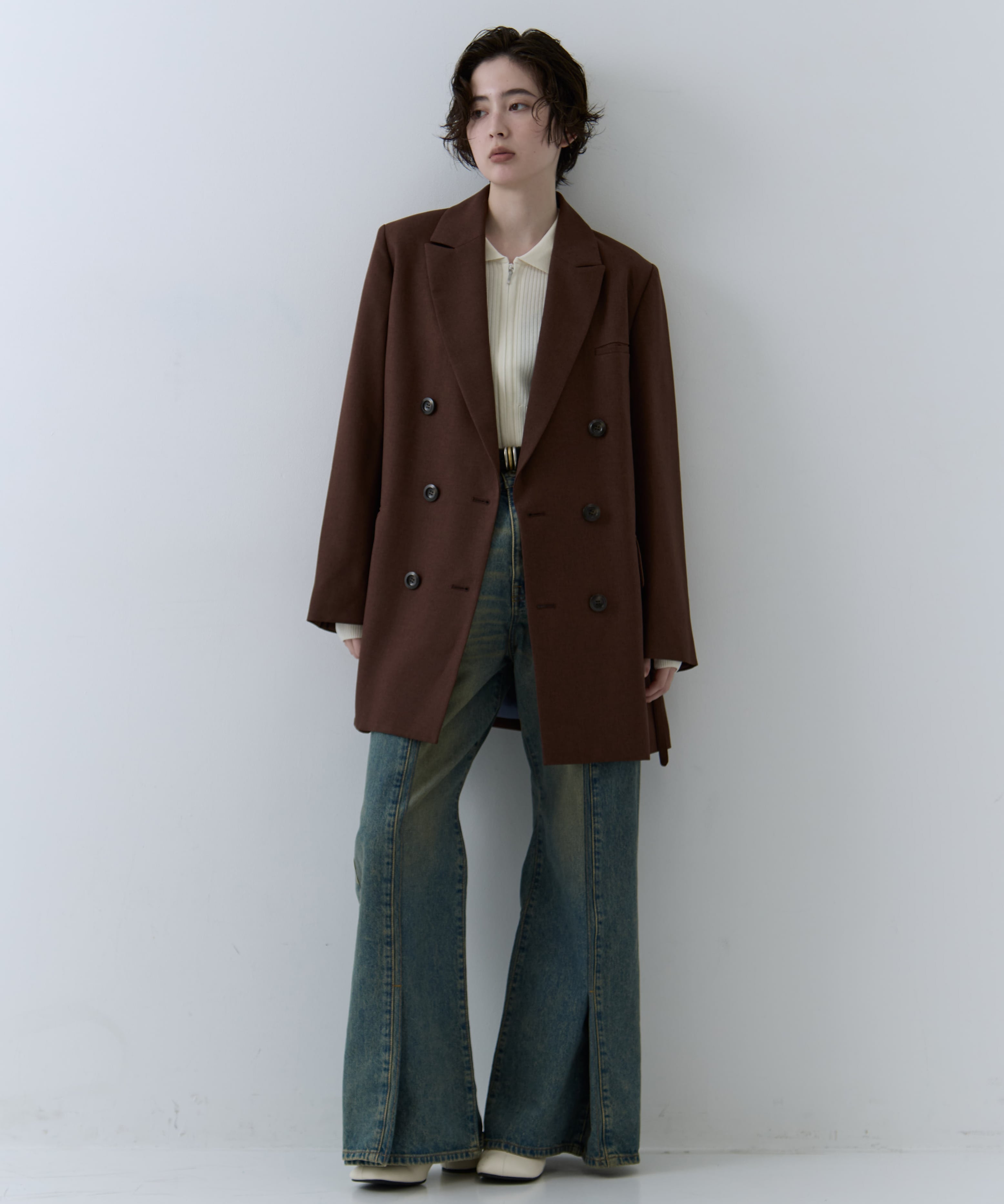 UND YOKE DESIGN JACKET AMERI