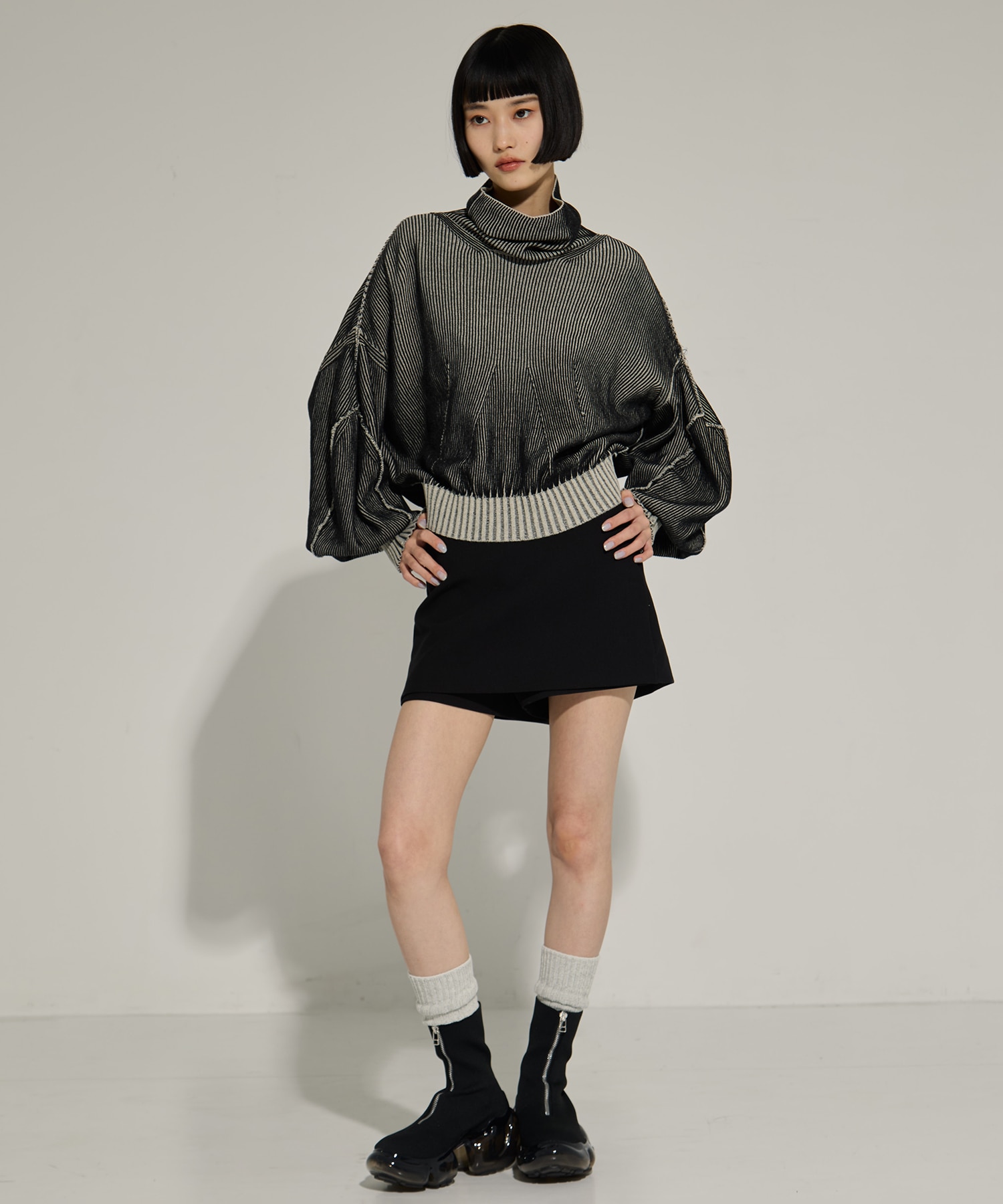 別注 ZIP MOOPIE BOOTS grounds