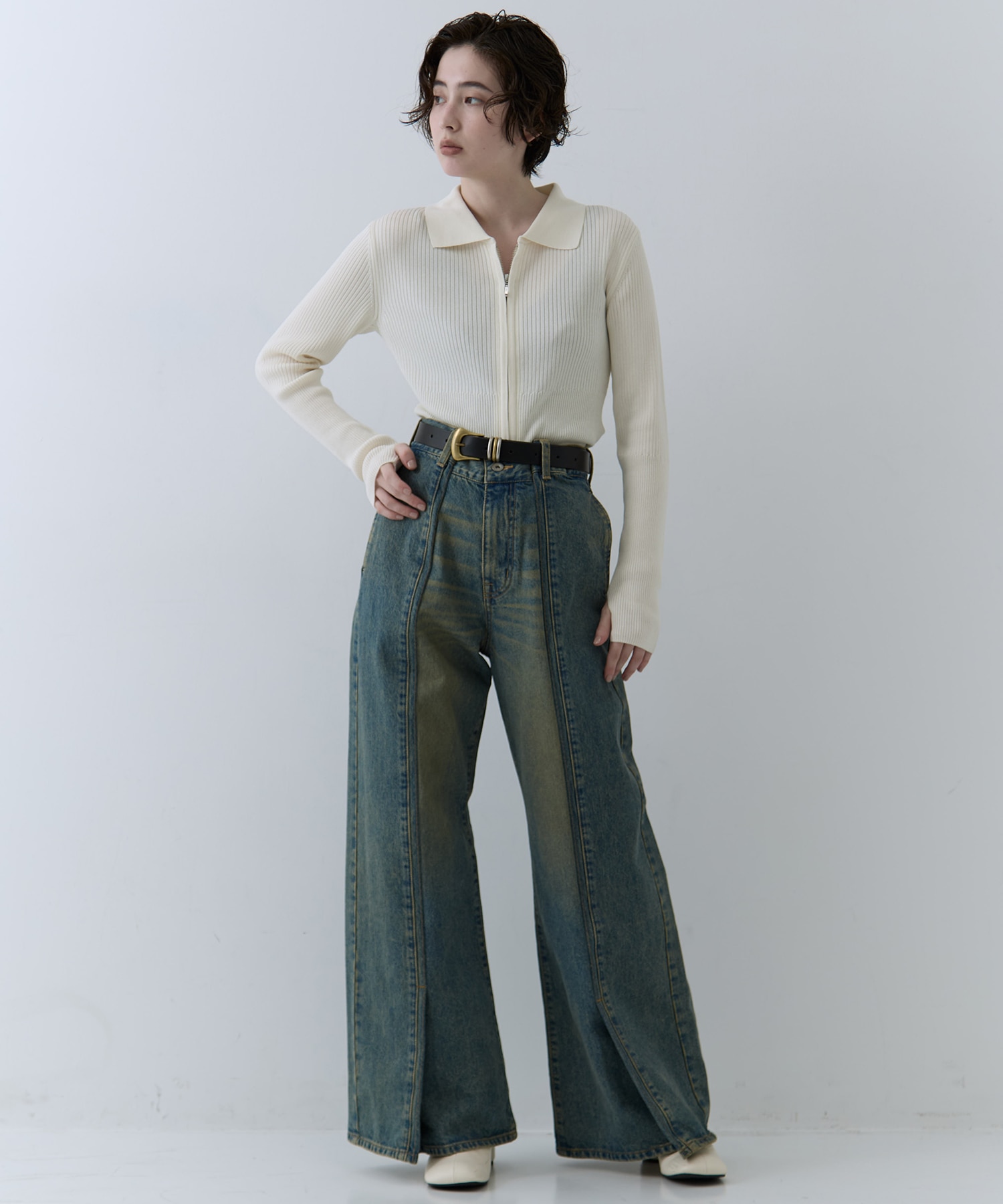 Mix Plating Buckle Belt STUDIOUS