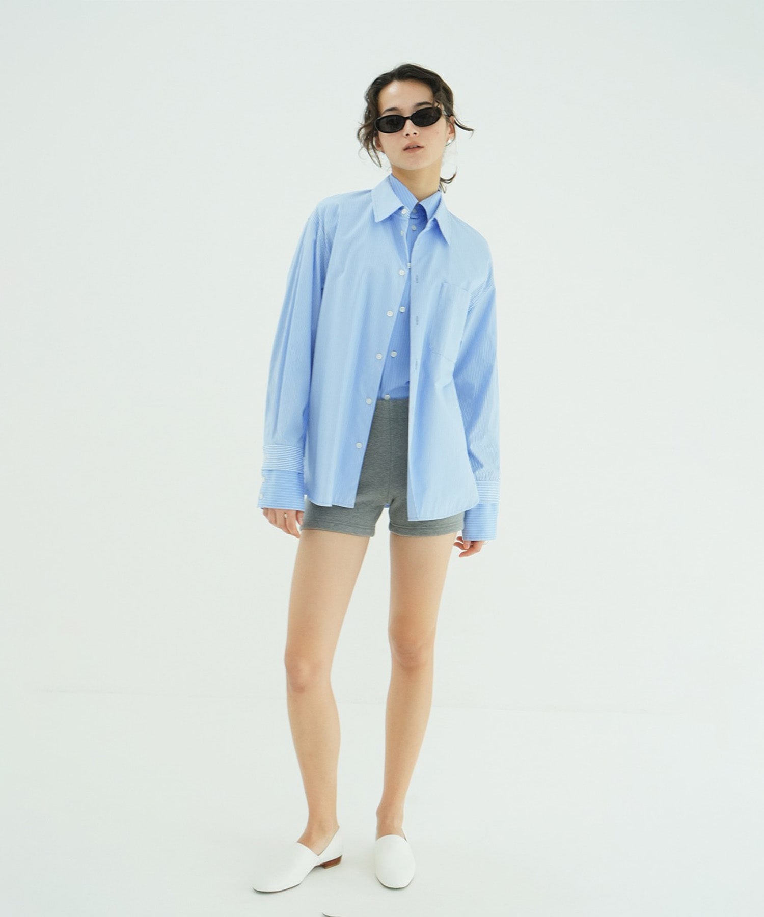 TWO TONE LAYERED SHIRTS CLANE