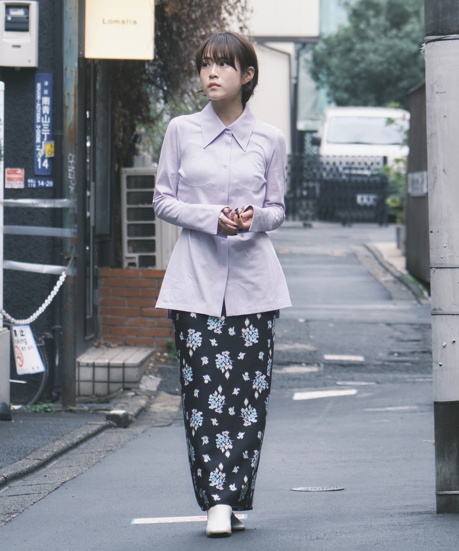 Cotton Jersey Shirt Mame Kurogouchi