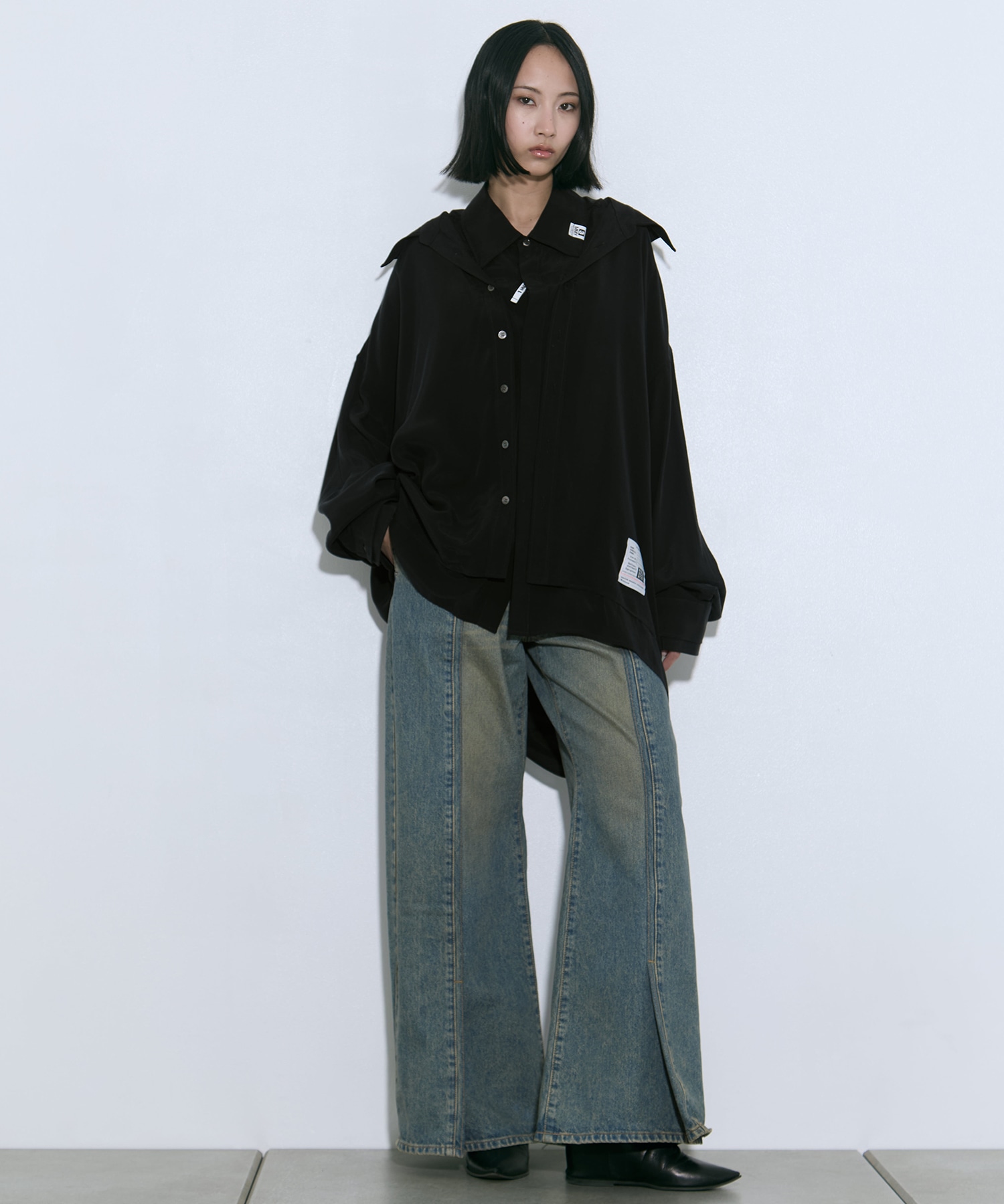 DOUBLE LAYERED SHIRTS Maison MIHARA YASUHIRO