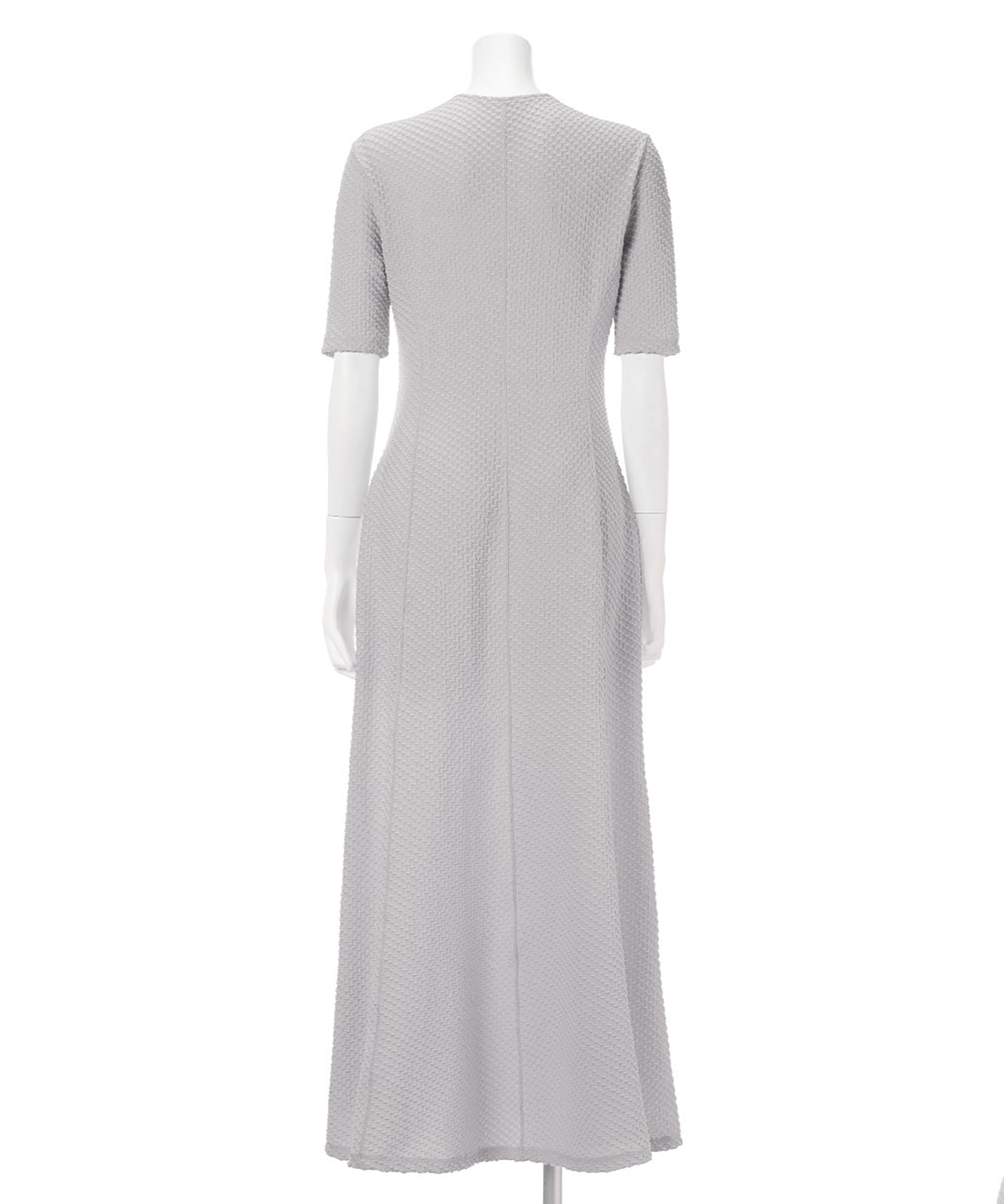 Shirring Jersey Jacquard Dress Mame Kurogouchi