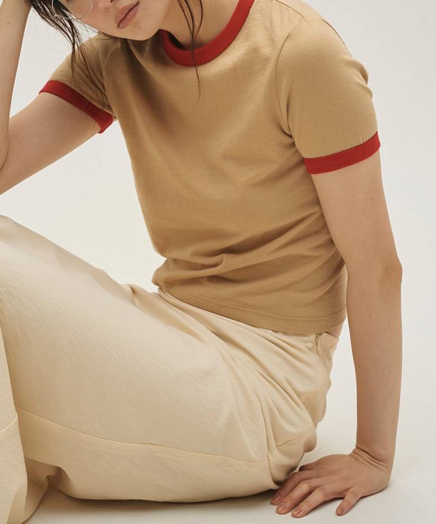 Compact Ringer Tee TODAYFUL