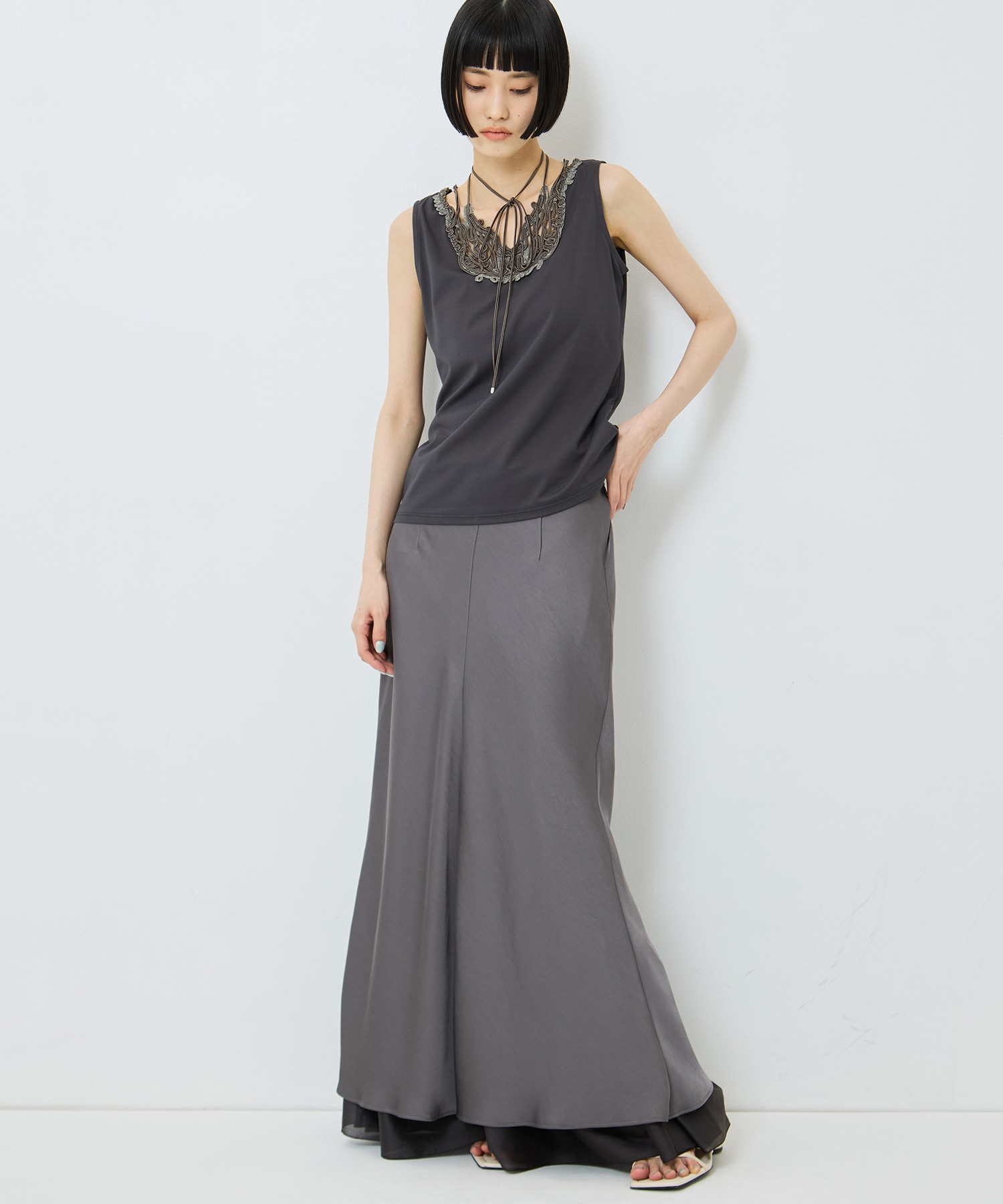 別注embroiddered tops MURRAL