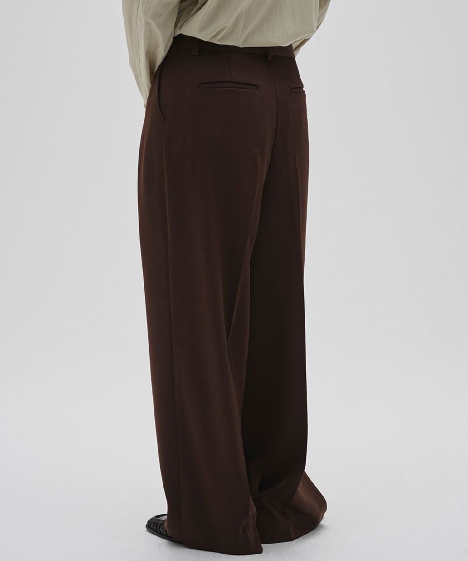 Tuck Wide Trousers TODAYFUL