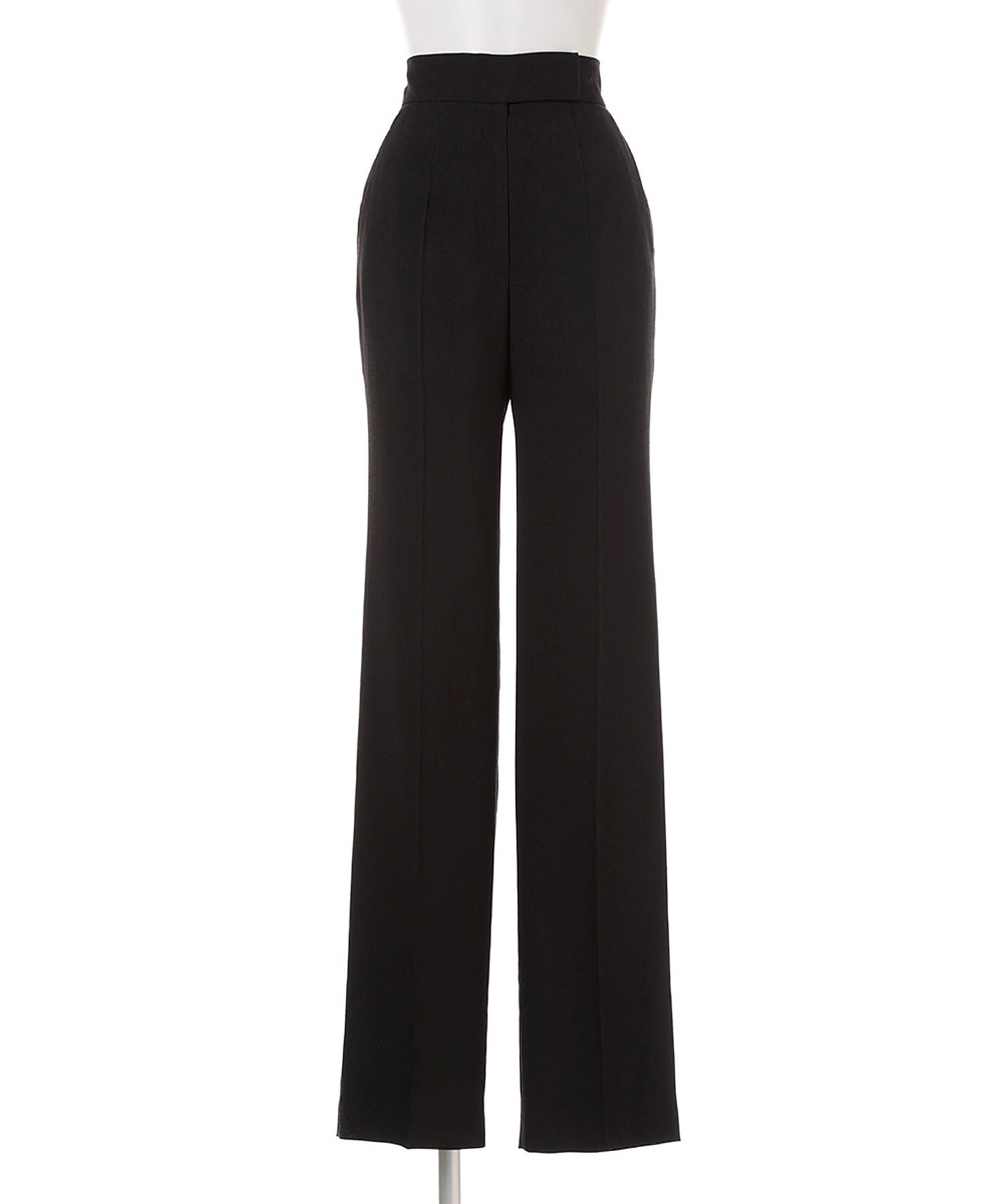 Triacetate Polyester Tapered Trousers Mame Kurogouchi