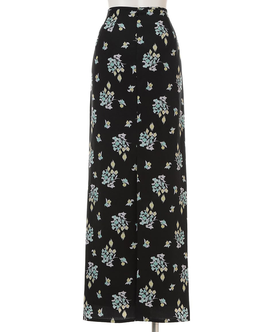 Floral Motif Printed Skirt Mame Kurogouchi