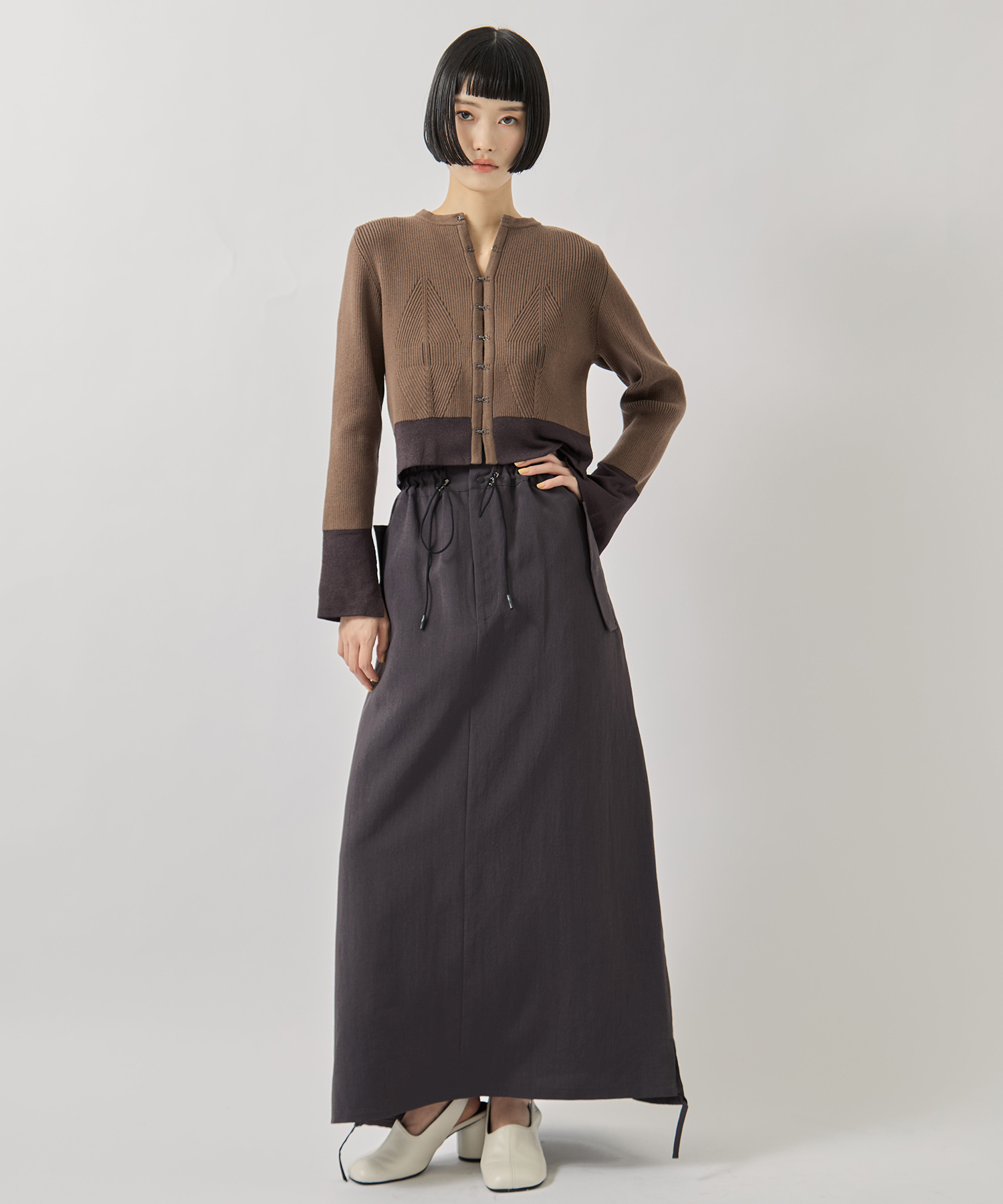 SAP-FSK24-2004【ミリタリースカート】 AKANE UTSUNOMIYA