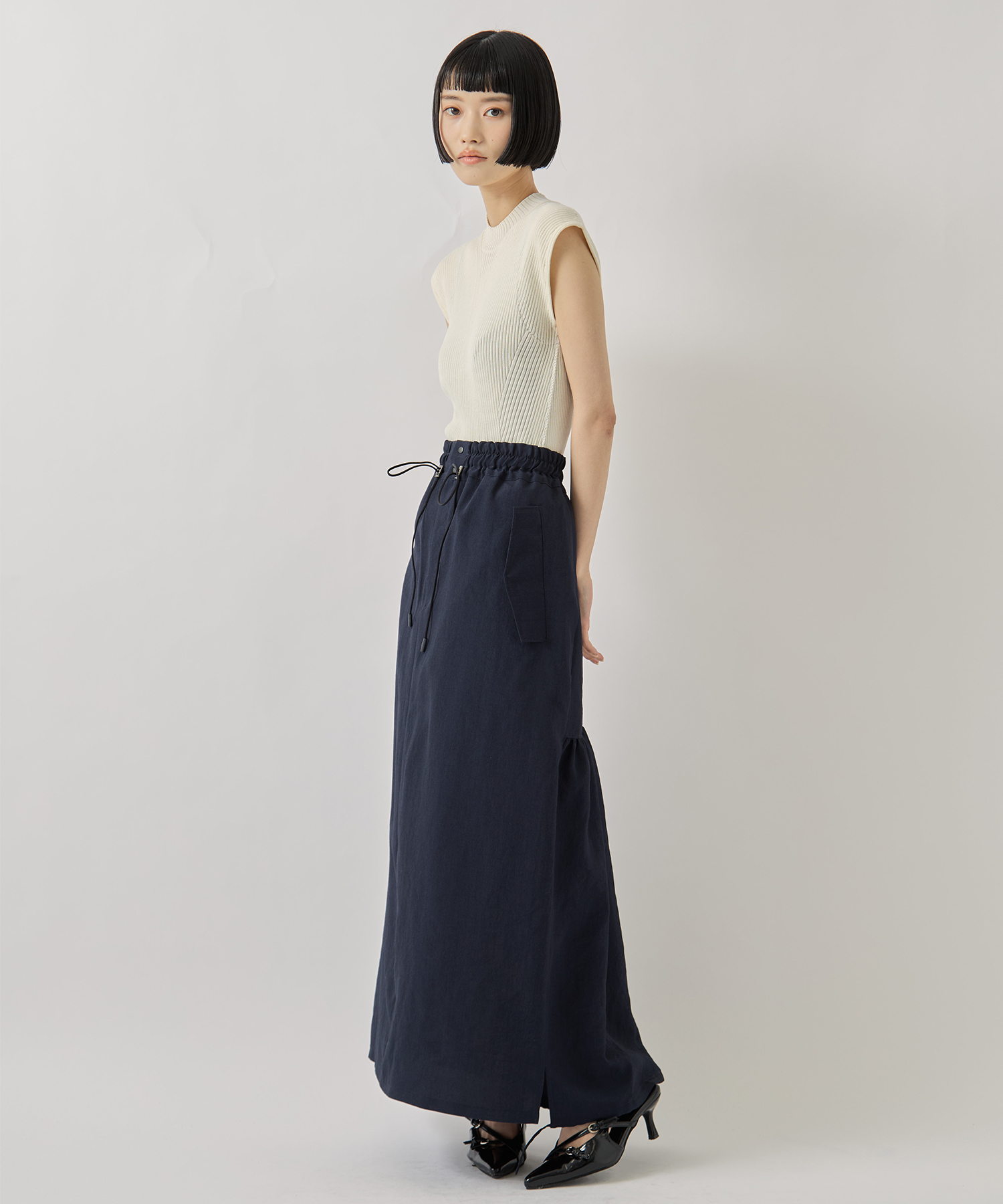 SAP-FSK24-2004【ミリタリースカート】 AKANE UTSUNOMIYA