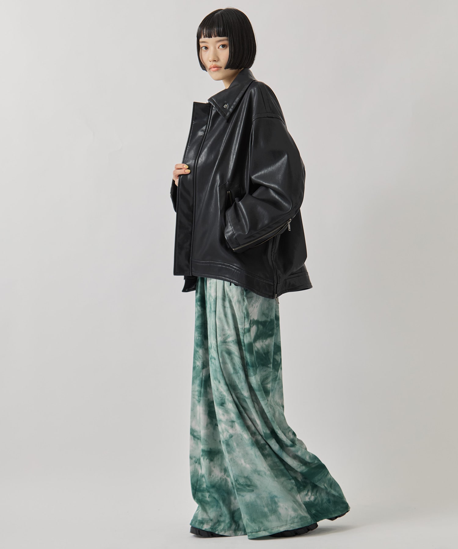 Vintage Leather Blouson STUDIOUS