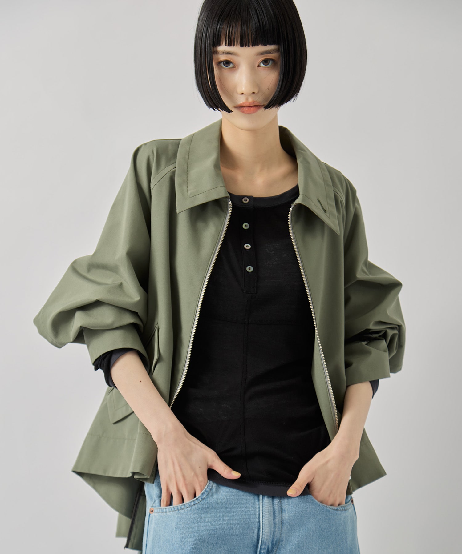 【大人気アイテム】Short Balmacaan Blouson STUDIOUS