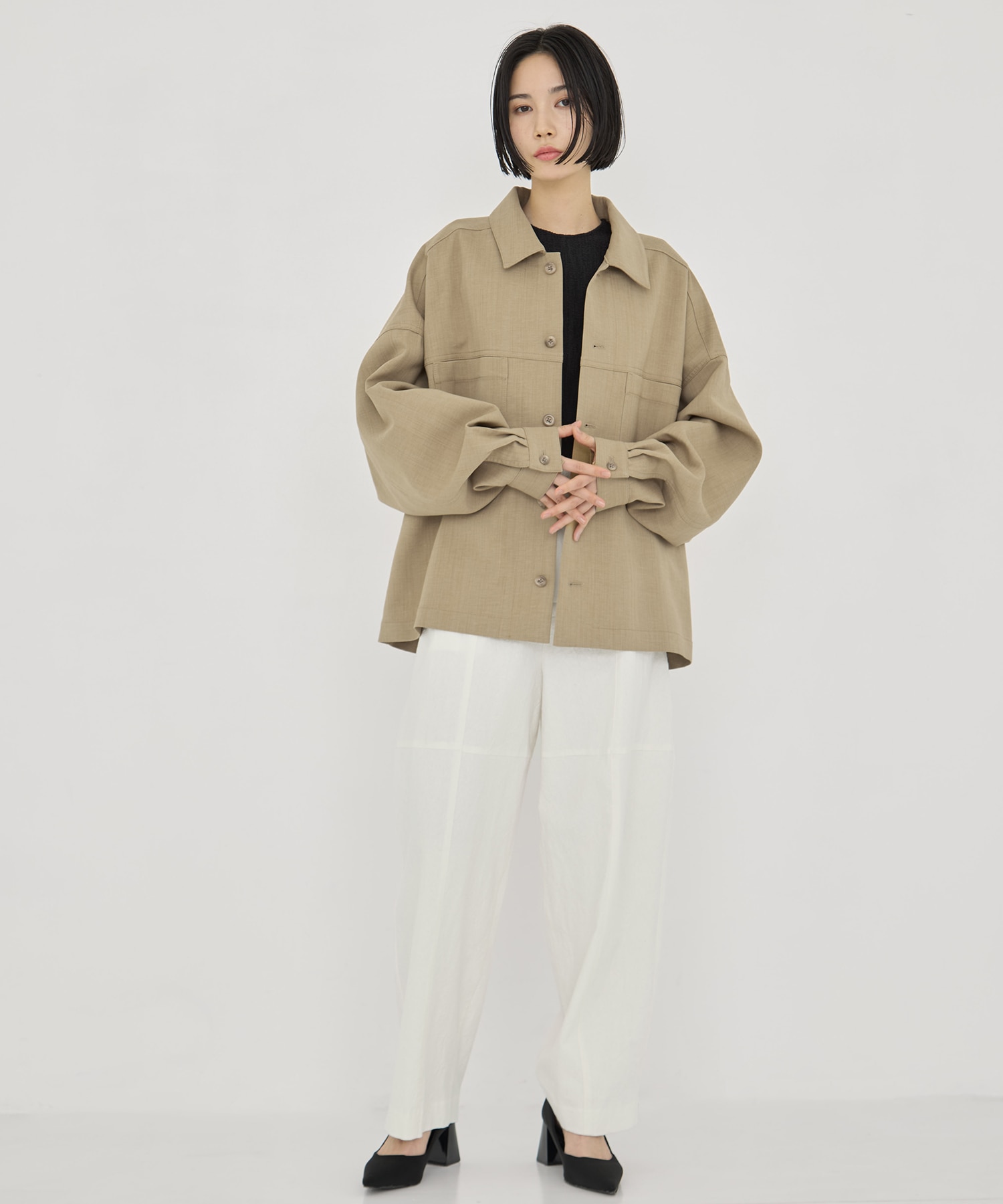 Cropped BOX Blouson UJOH