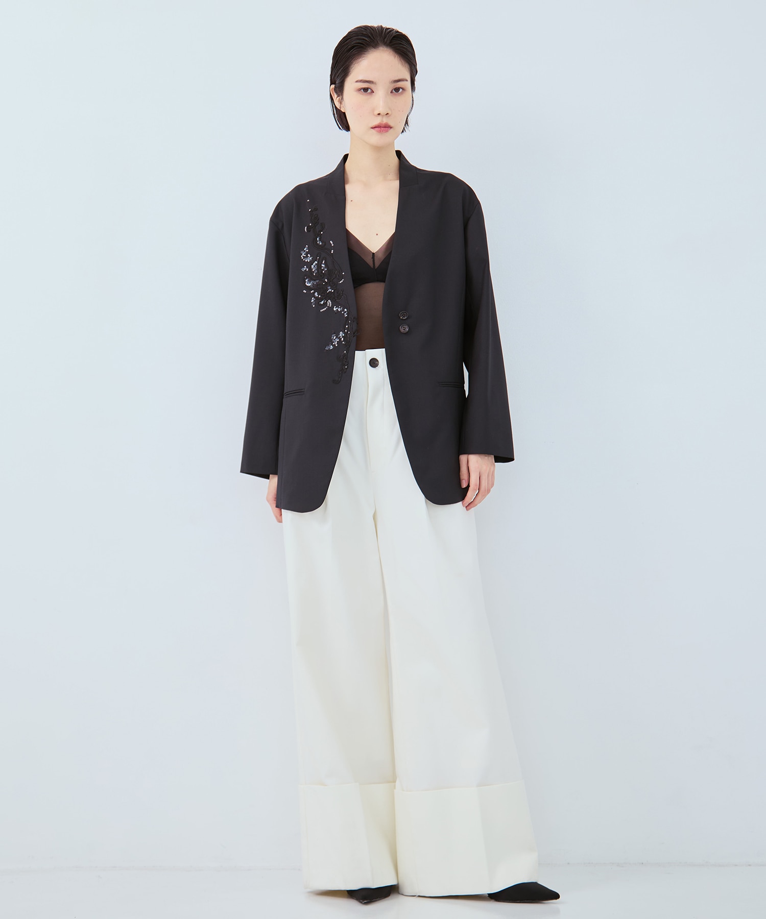 Veil embroidered jacket MURRAL
