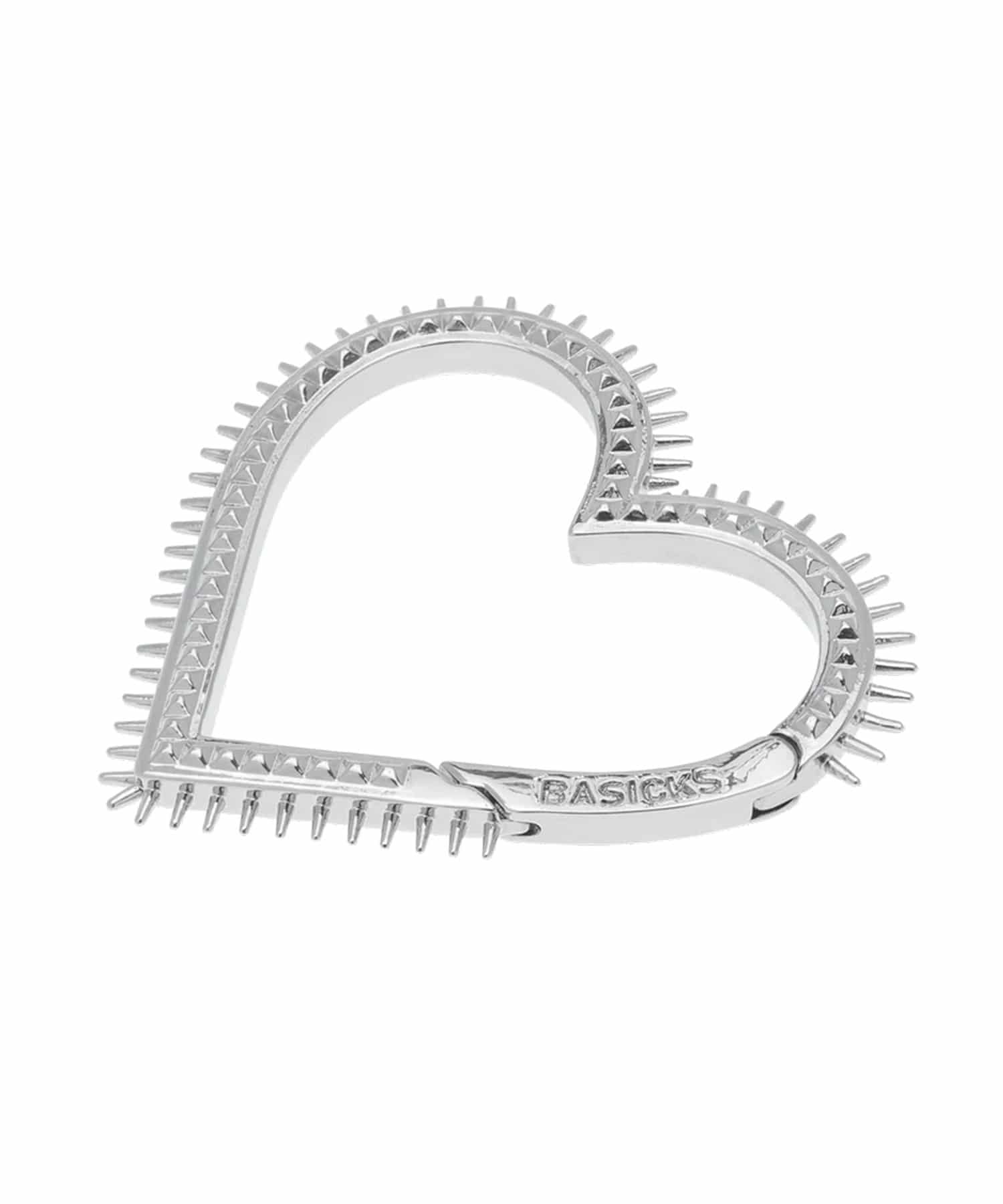 Spiky Heart Carabiner BASICKS