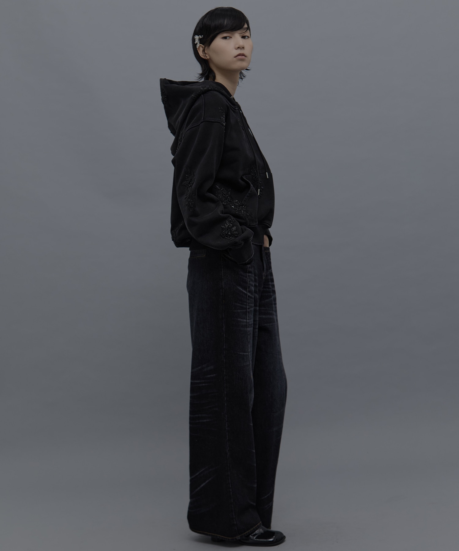 crystal hair clip right tanakadaisuke