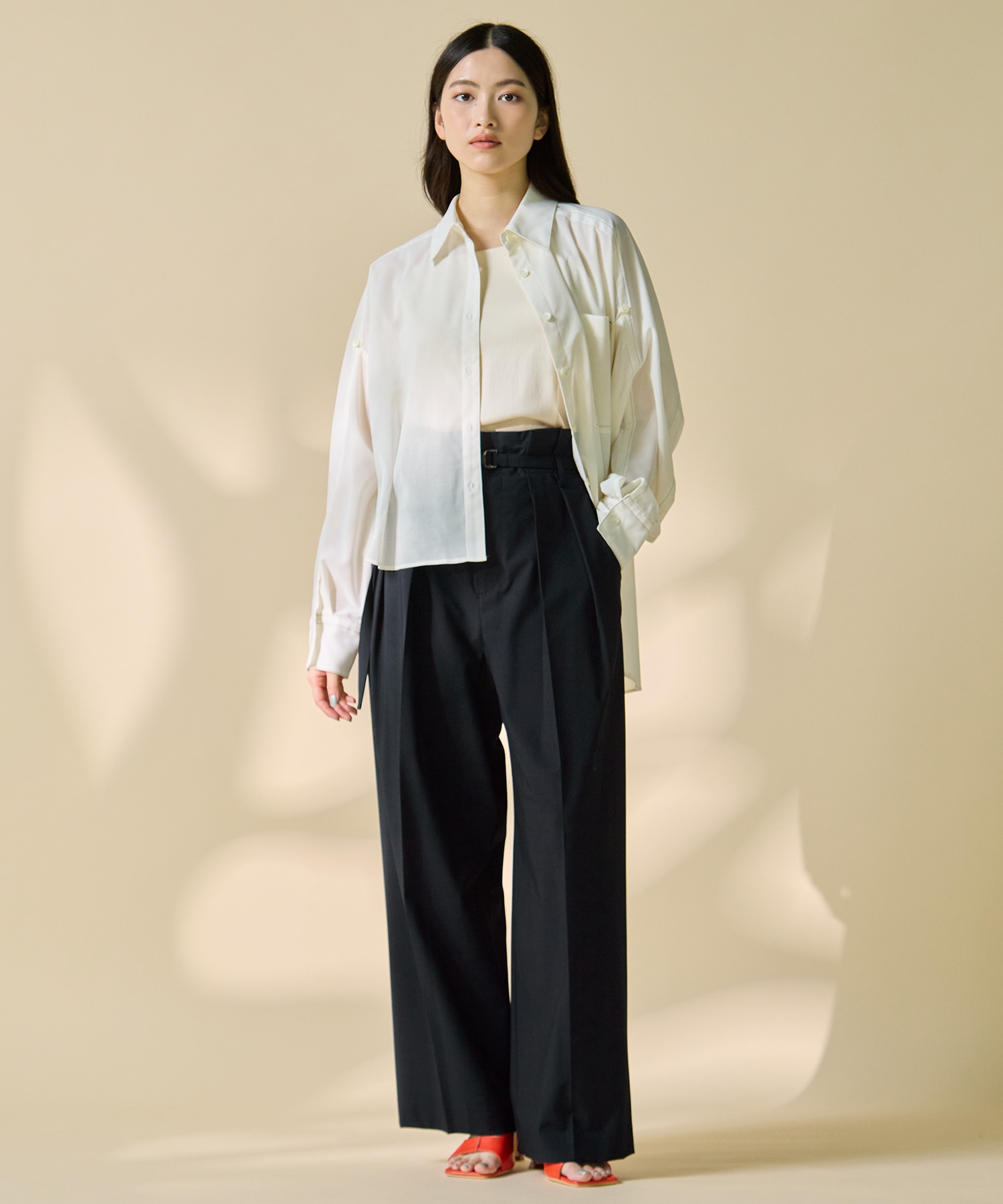 Matte Sheer Over Shirt STUDIOUS