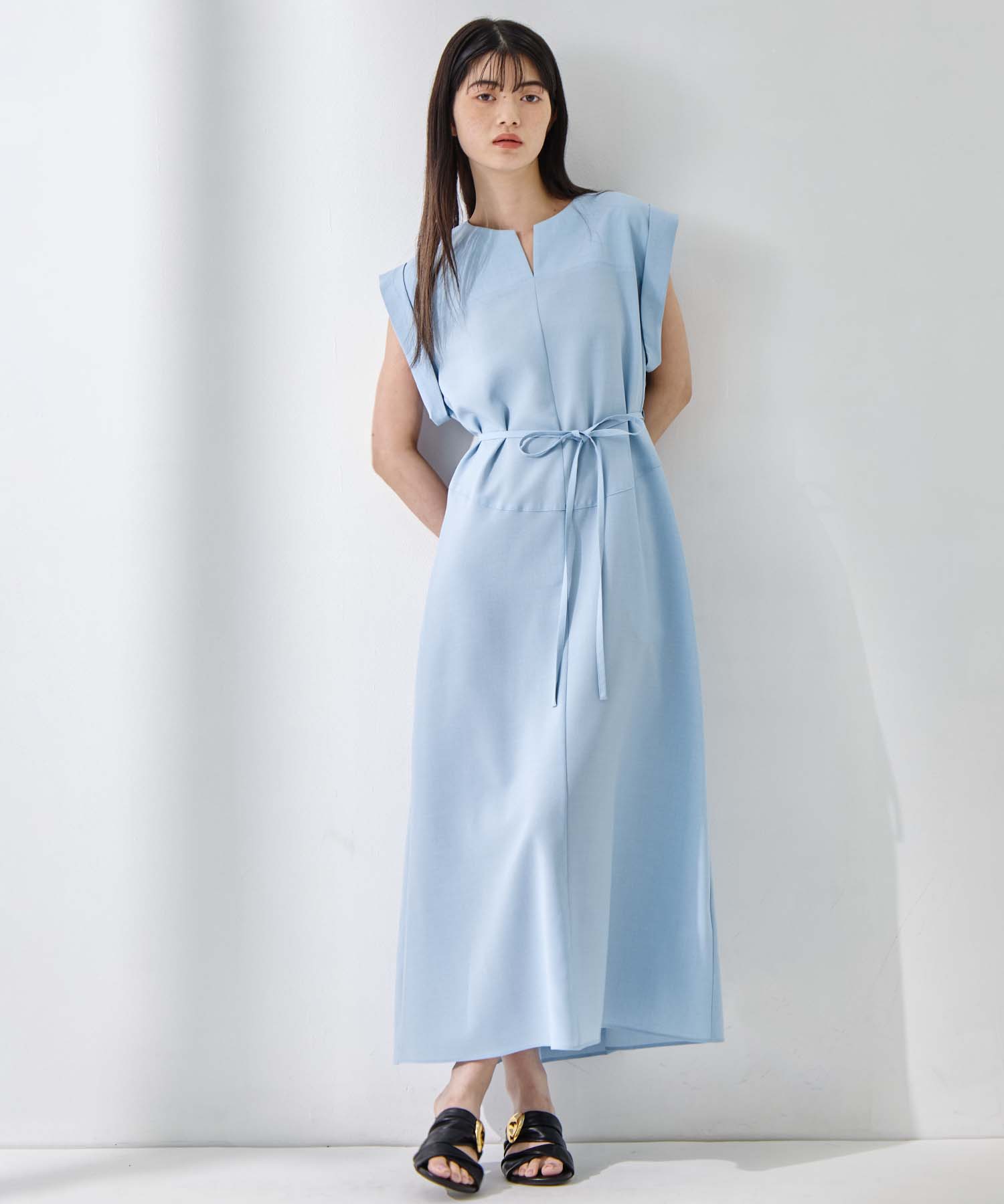 Back Tucked Dress STUDIOUS