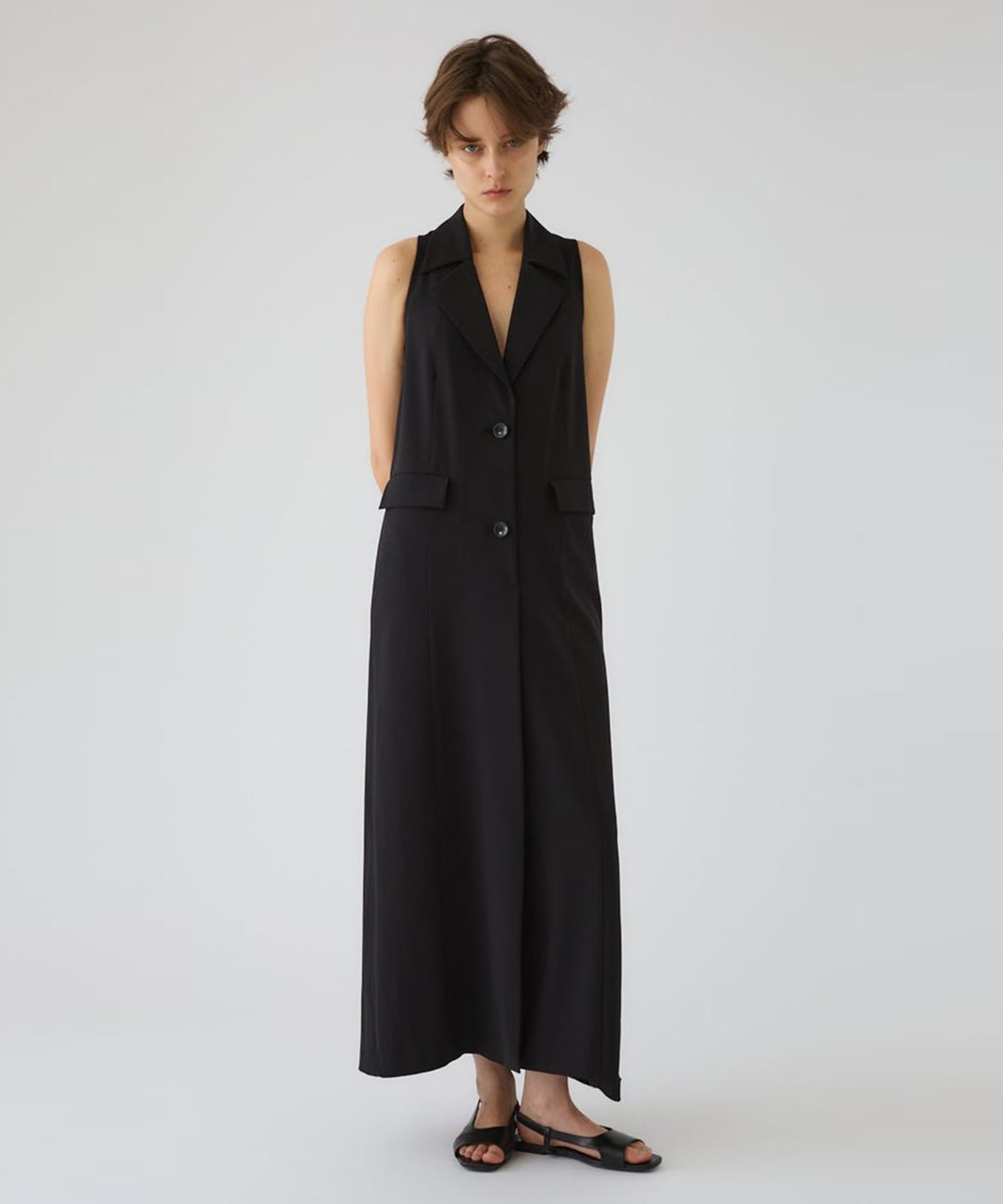 Halter neck tailored dress RIM.ARK