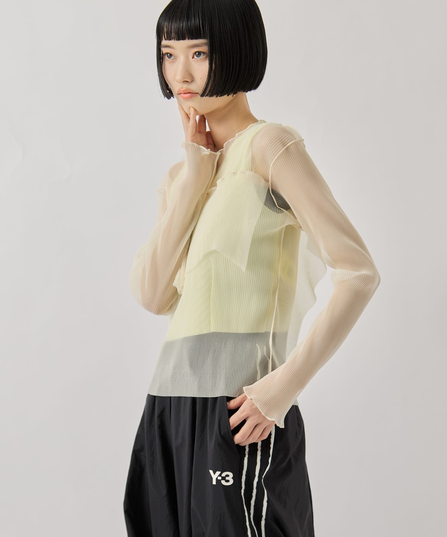 GHOST TODO TOP *LONGSLEEVE +INNER kotohayokozawa