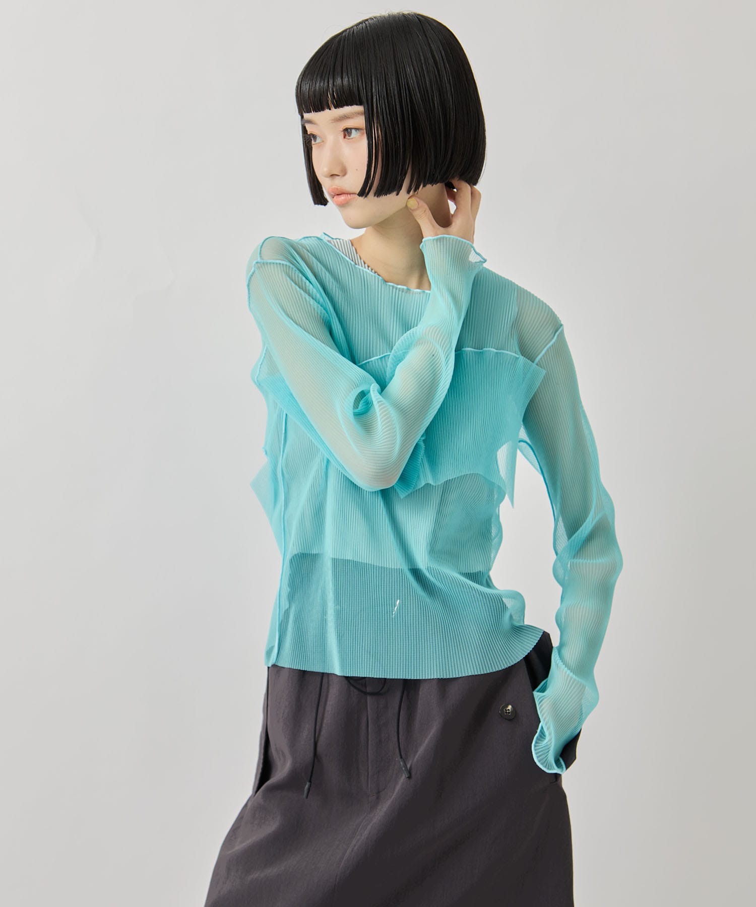 GHOST TODO TOP *LONGSLEEVE +INNER kotohayokozawa