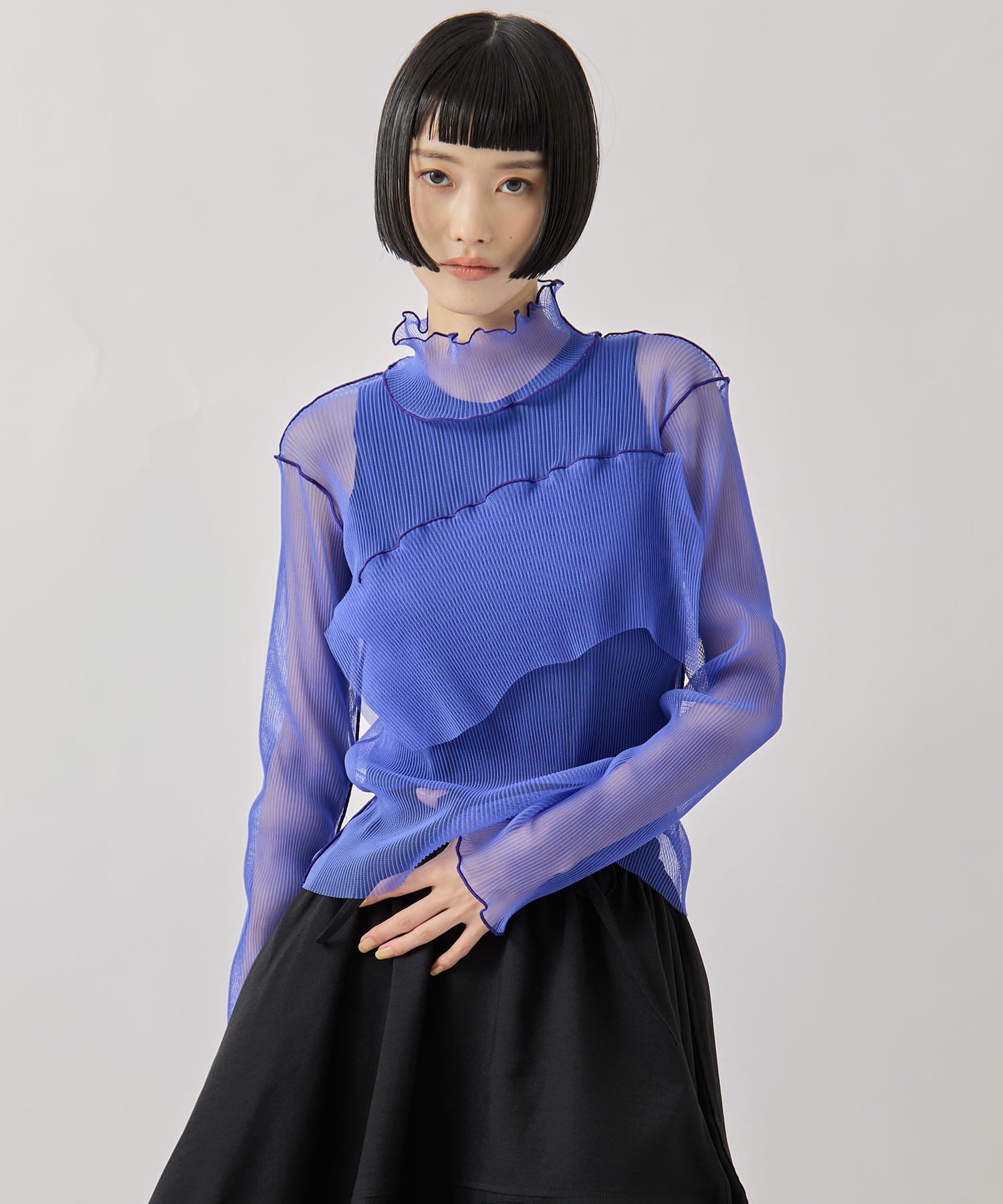 GHOST TODO TOP *LONGSLEEVE HIGHNECK +INNER kotohayokozawa