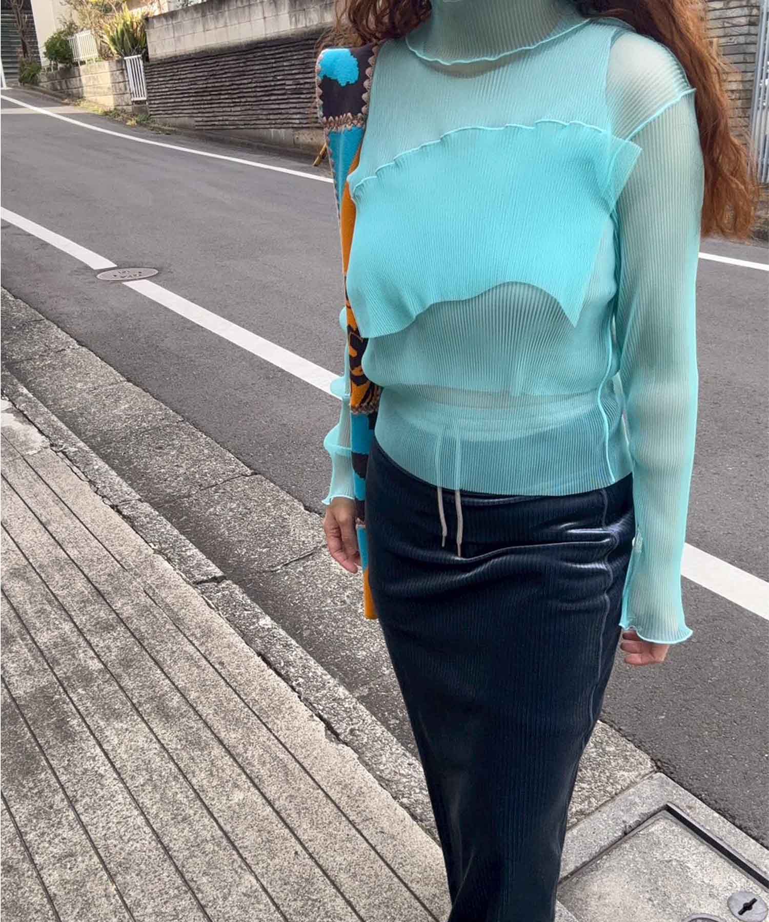 GHOST TODO TOP *LONGSLEEVE HIGHNECK +INNER kotohayokozawa