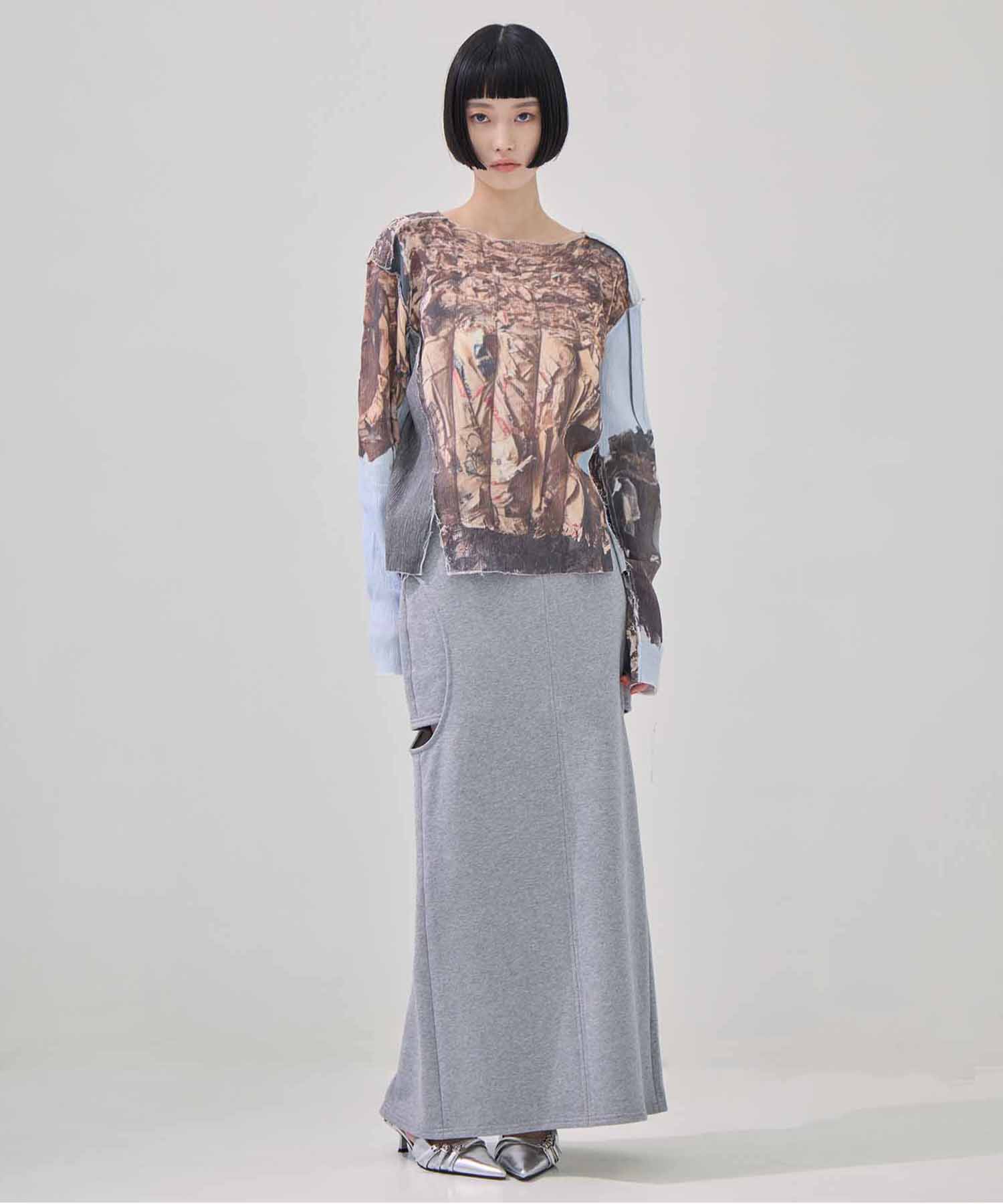 GRAPHIC YORYU LONG SLEEVE TEE kotohayokozawa