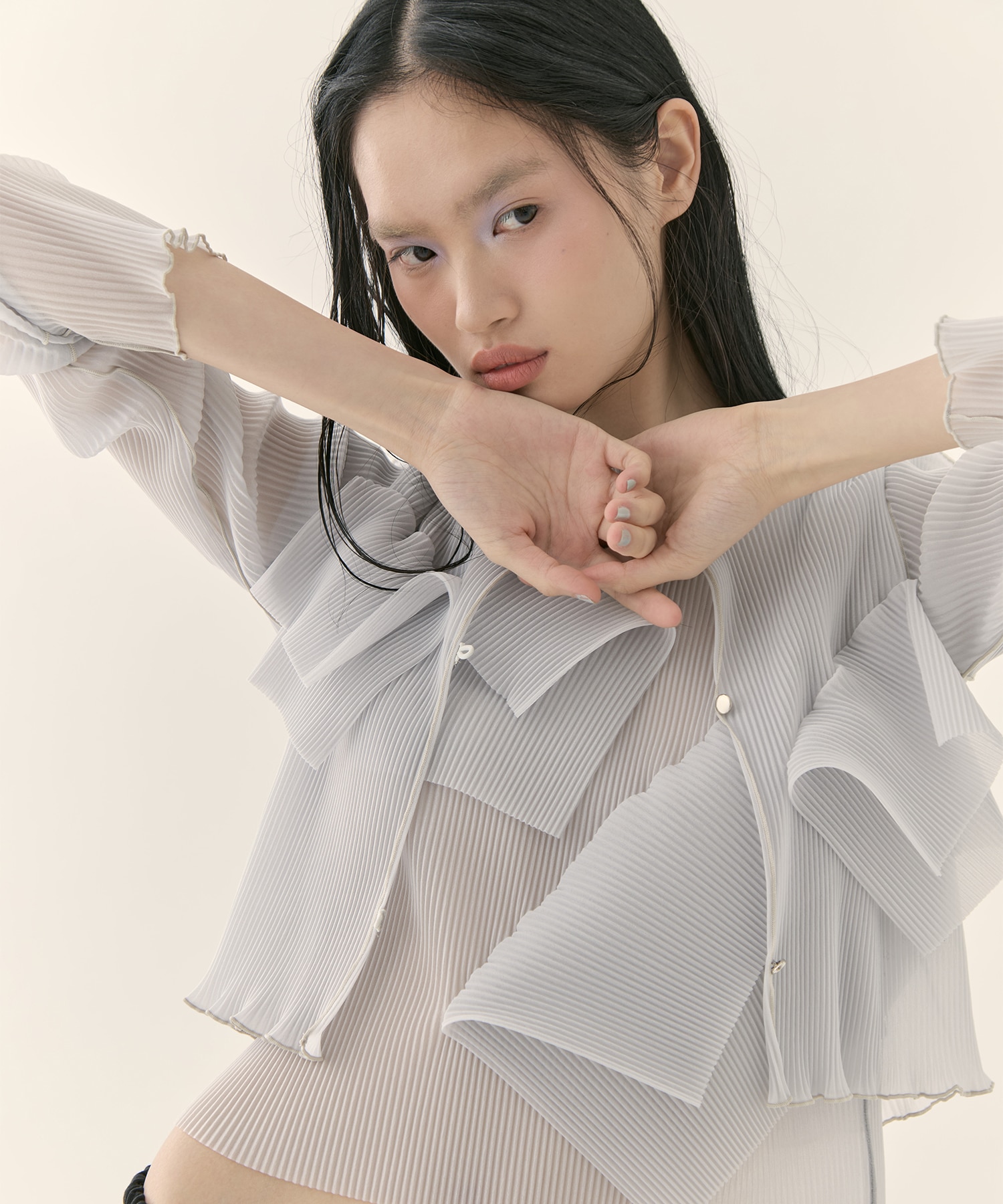 別注 SHEER CARDIGAN kotohayokozawa