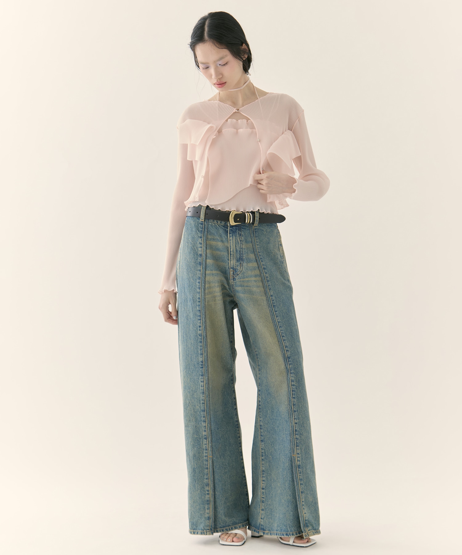 別注 SHEER CARDIGAN kotohayokozawa