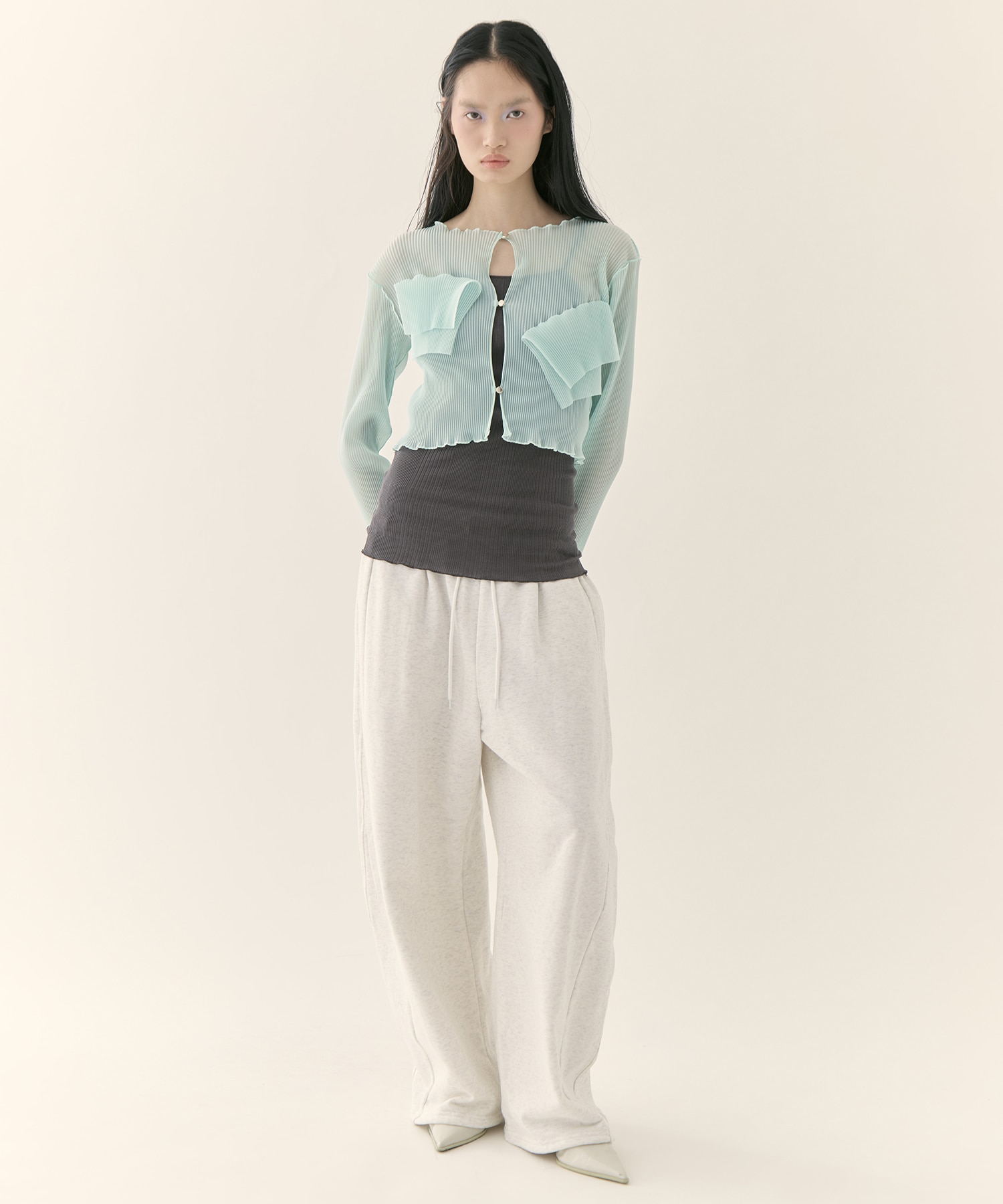 別注 SHEER CARDIGAN kotohayokozawa