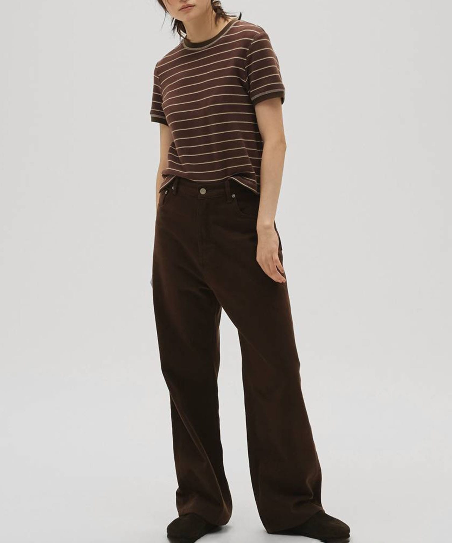 Border Ringer Tee TODAYFUL