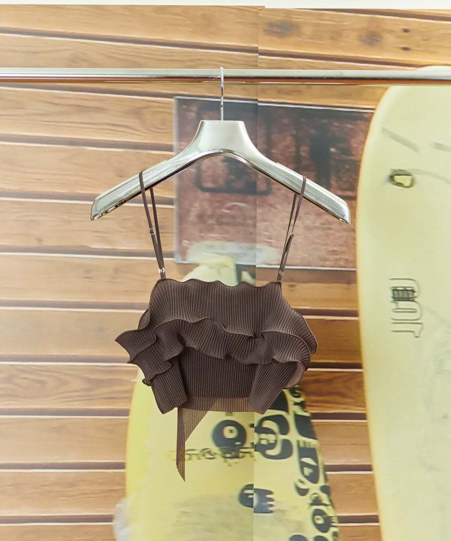 RIPPLE SHEER CAMISOLE kotohayokozawa