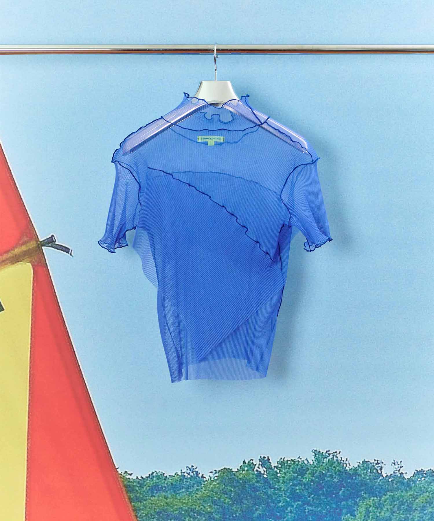 GHOST TODO TOP SHORTSLEEVE HIGHNECK +INNER kotohayokozawa