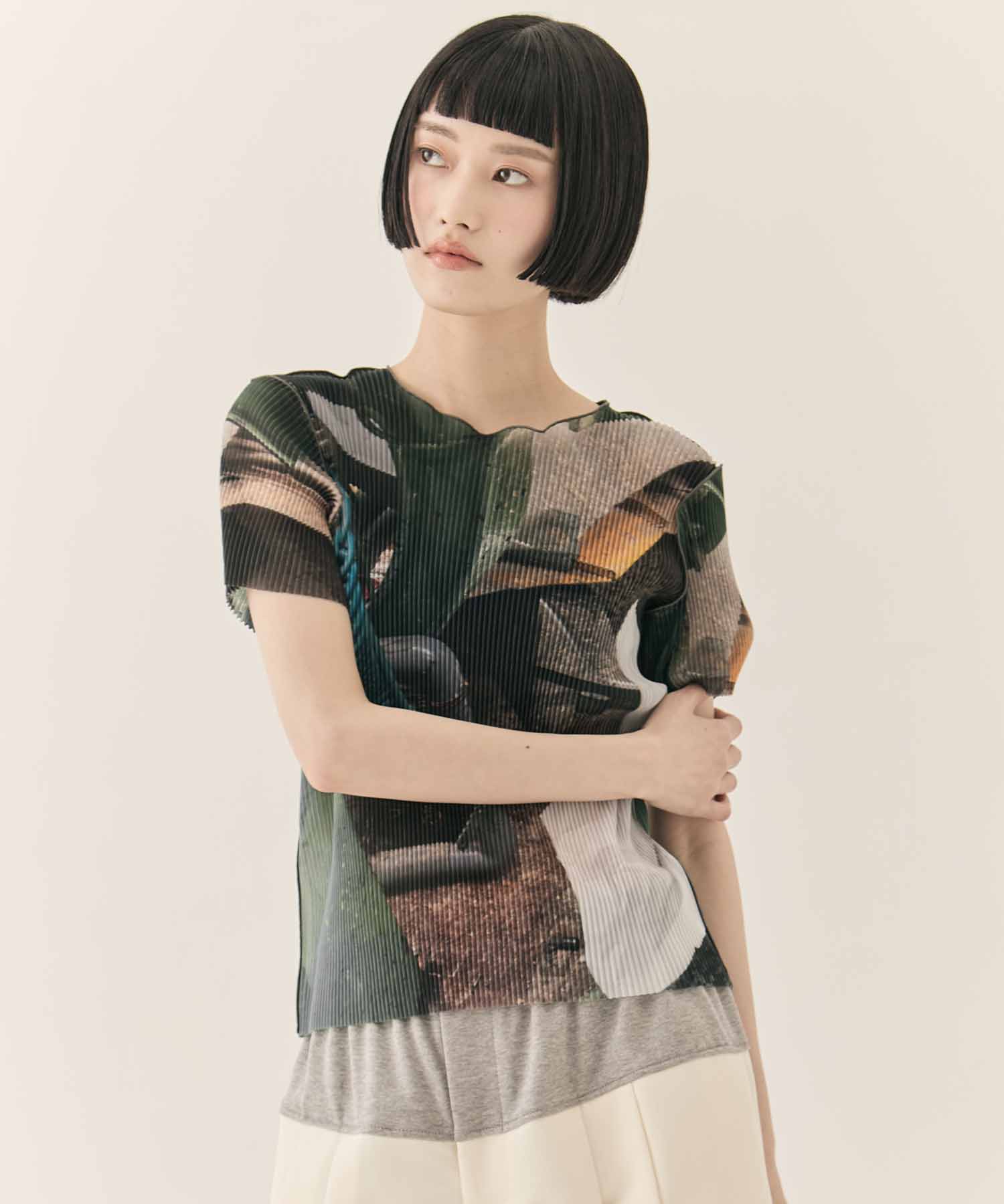 SHEER GRAPHIC TOP kotohayokozawa